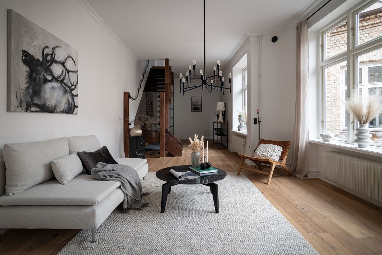 salon décoration contemporaine
