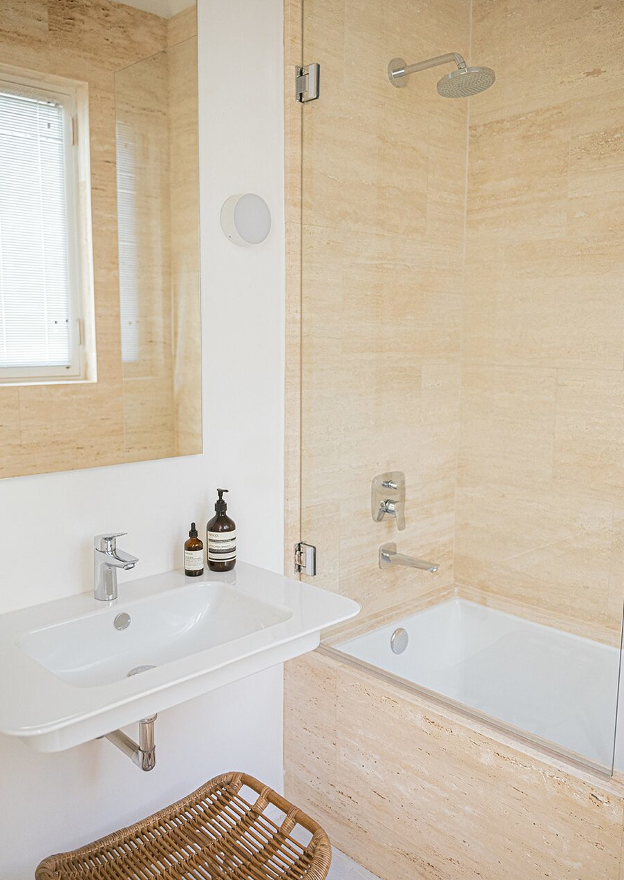 salle de bain travertin salle de bain travertin