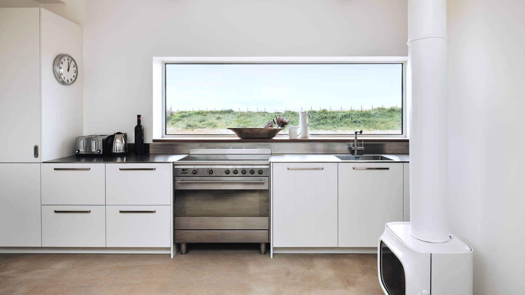 cuisine design maison de plage anglaise