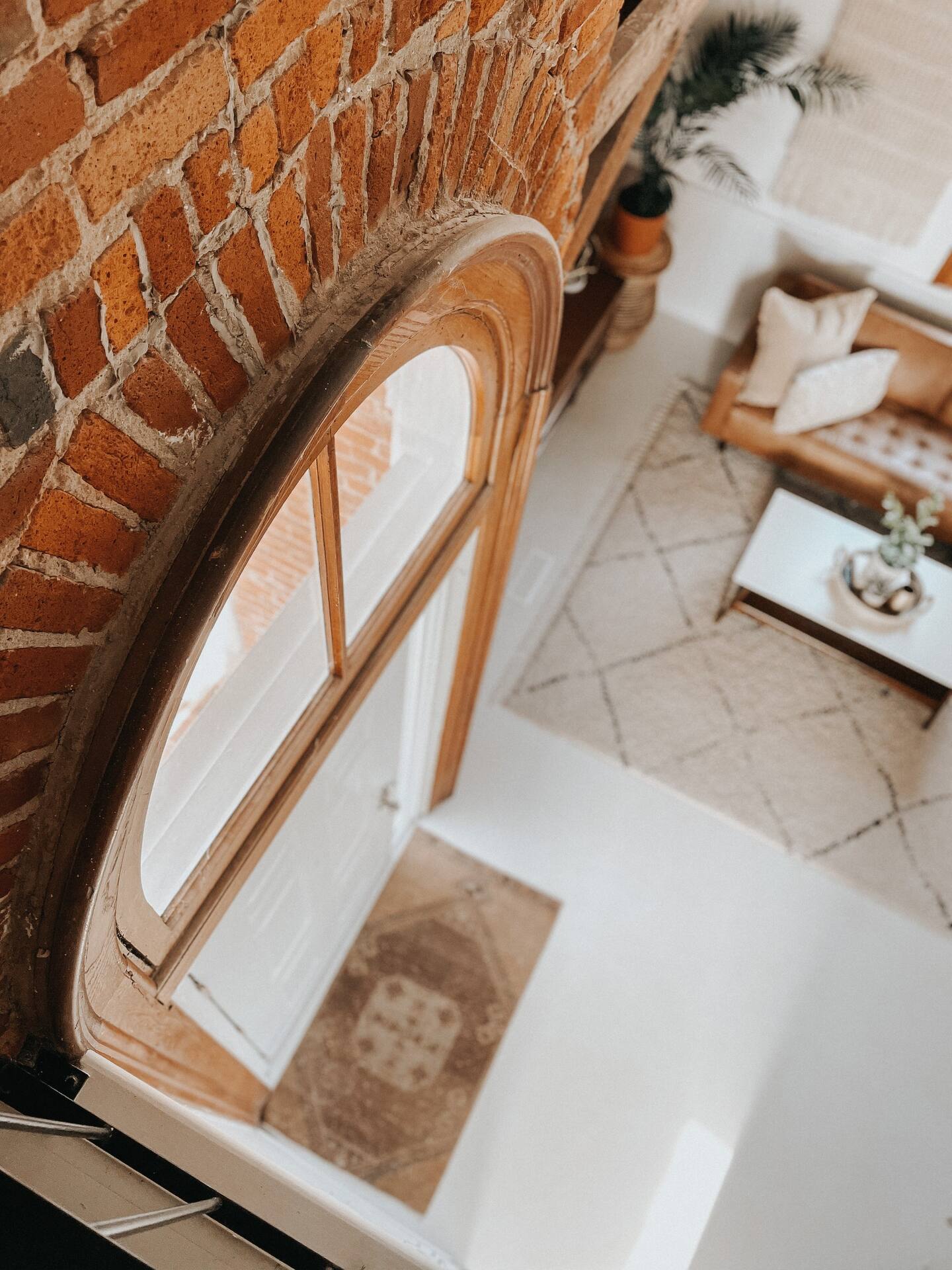 mur briques anciennes dans maison