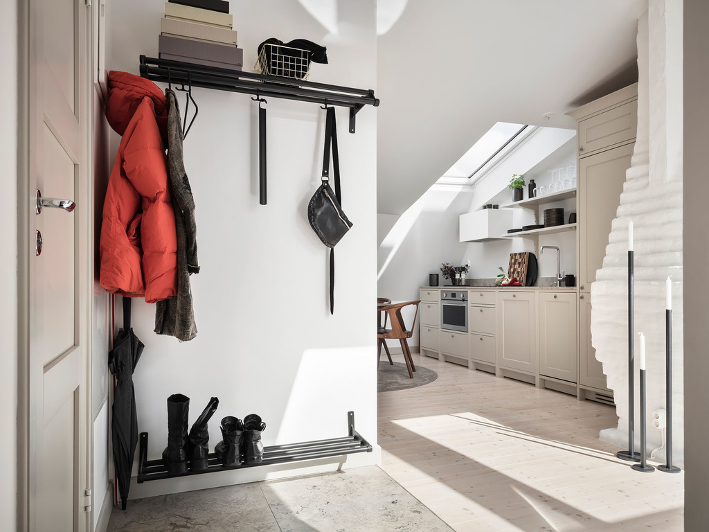 entrée appartement 34m2