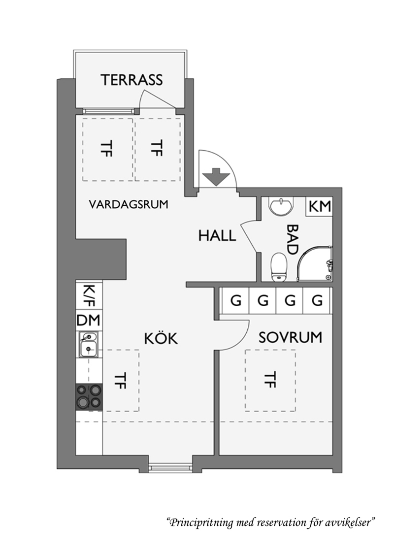 plan appartement 34m2