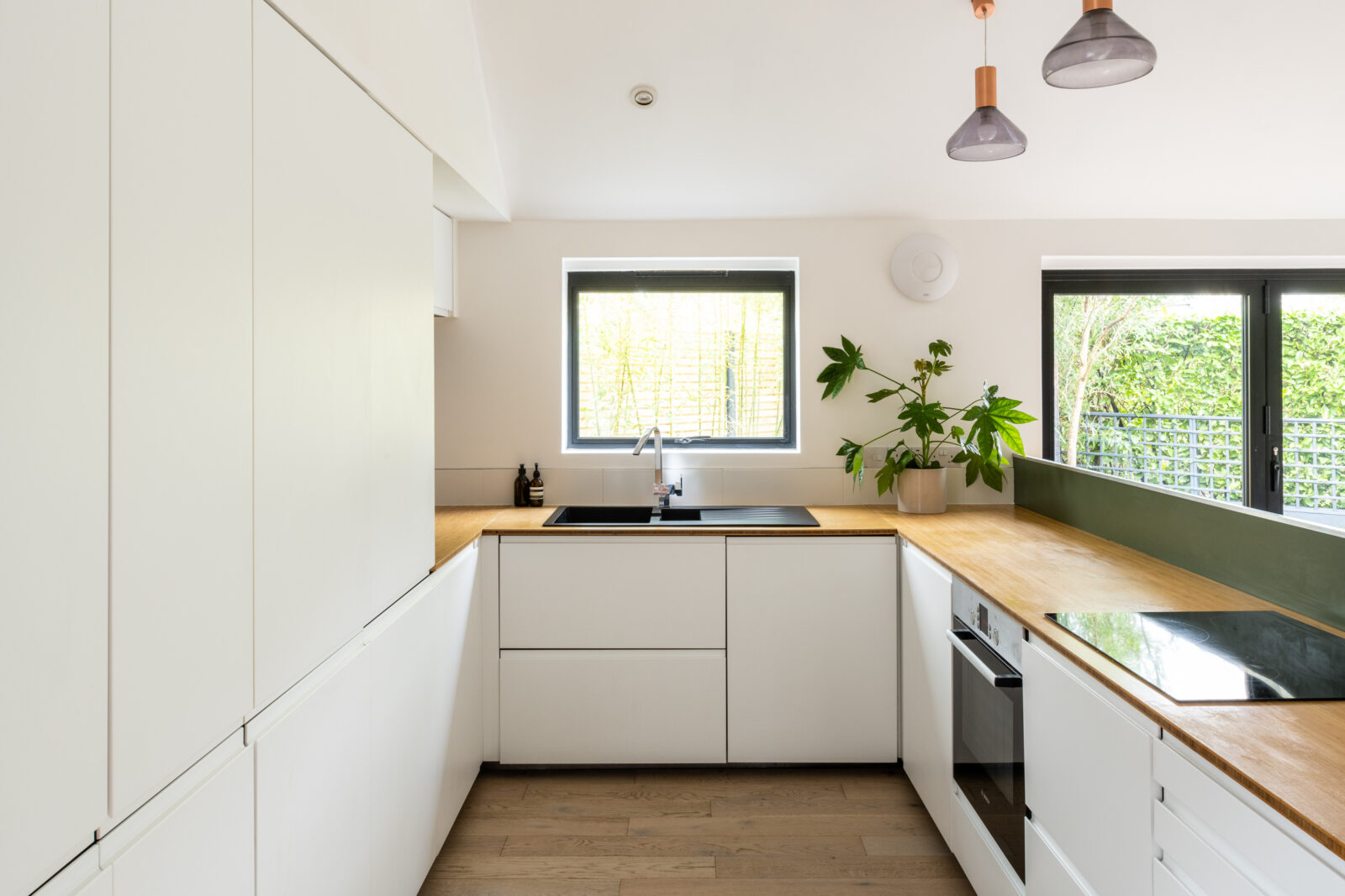 cuisine design blanche et bois cuisine design blanche et bois