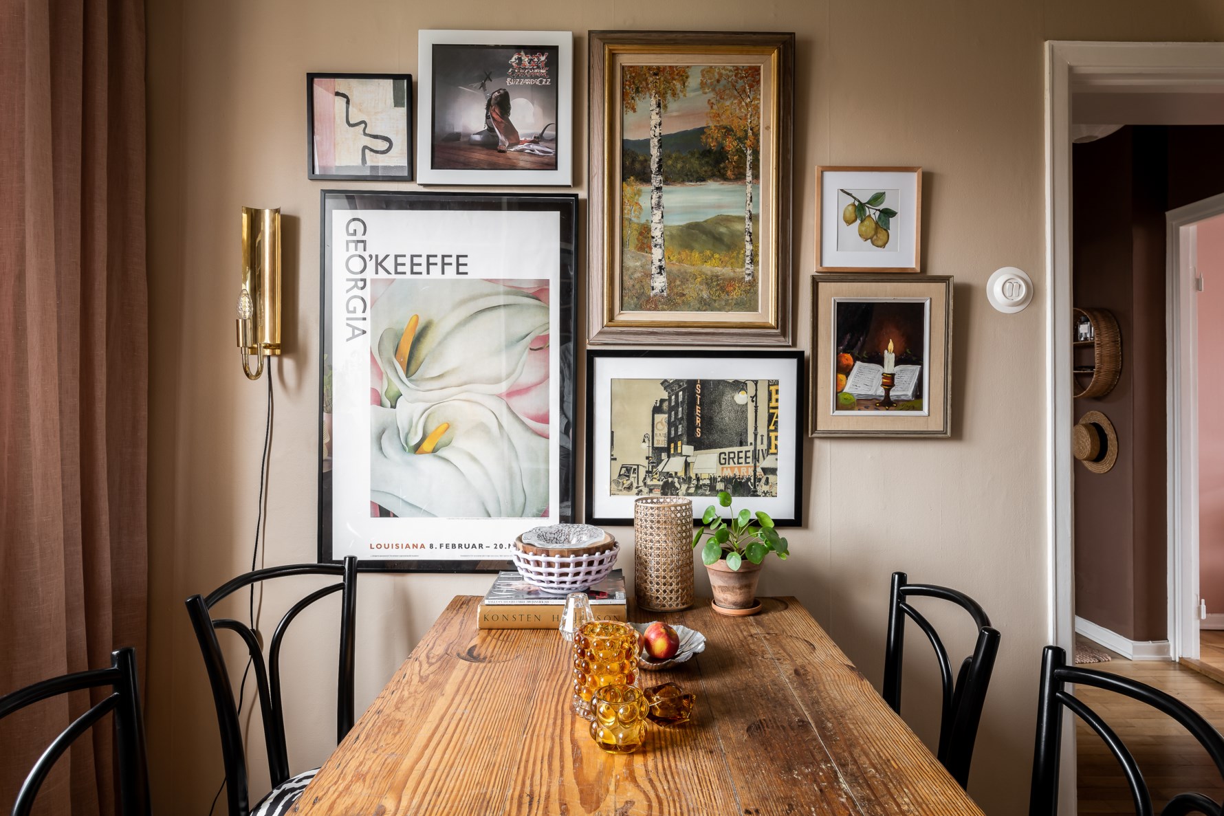 salle à manger vintage