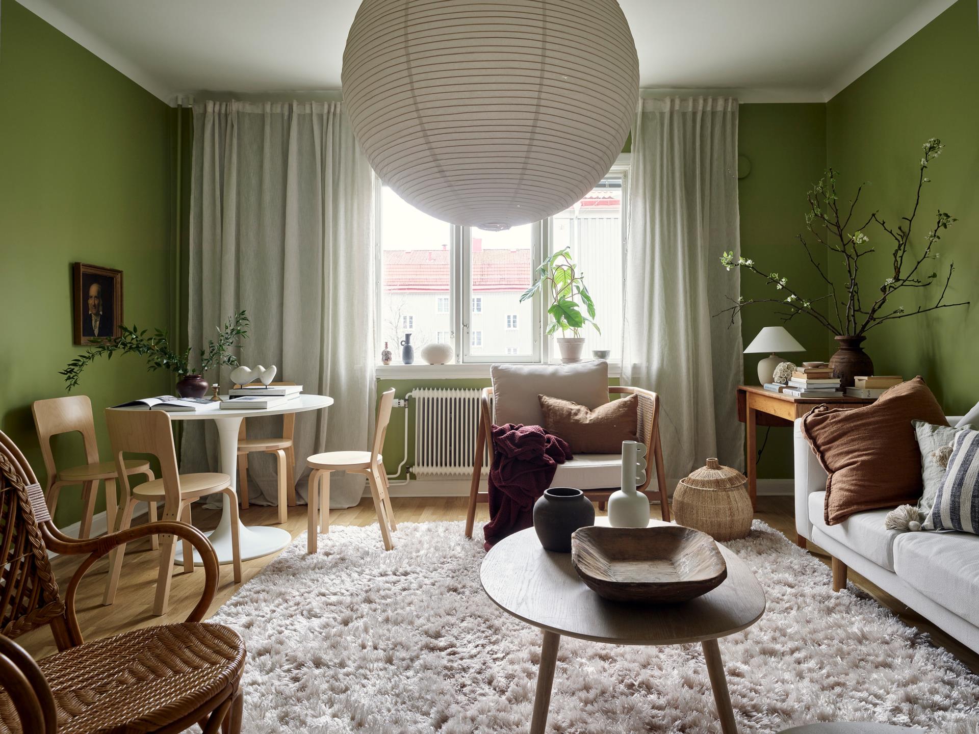salon décoration colorée verte salon décoration colorée verte