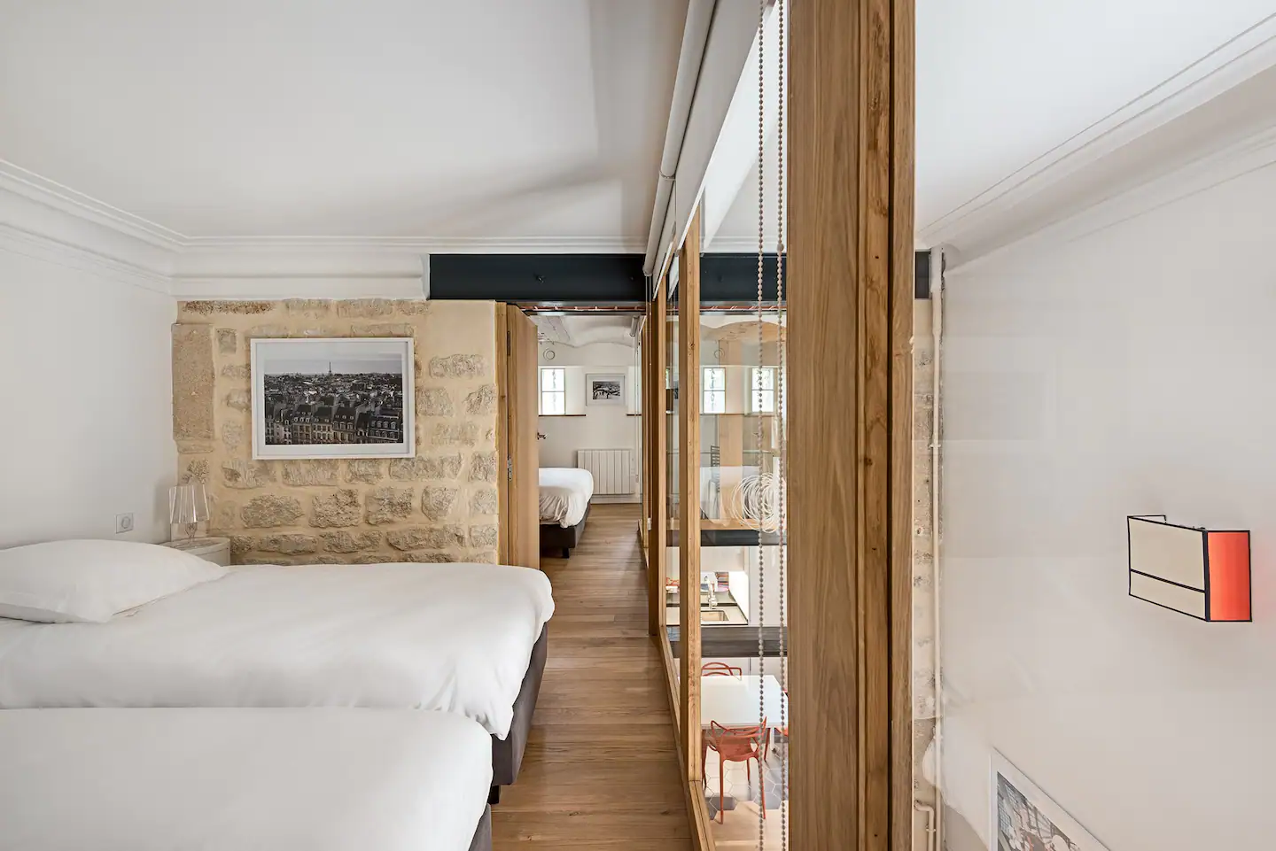 chambre sur mezzanine vitrée chambre sur mezzanine vitrée