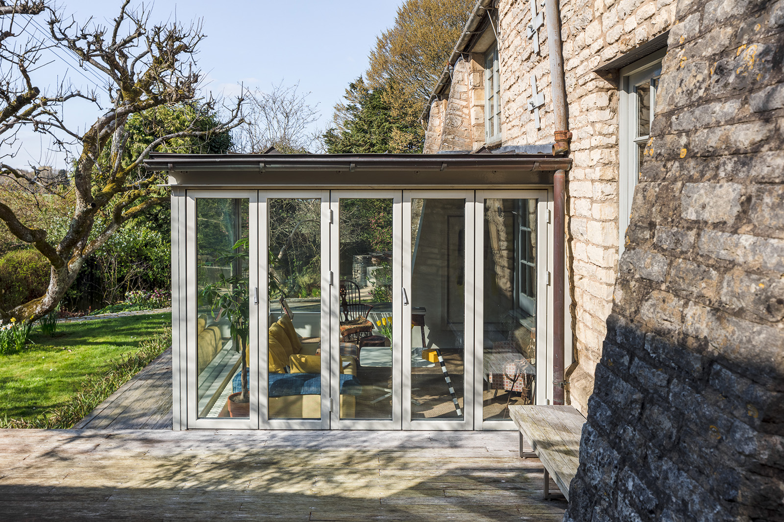 maison avec extension véranda