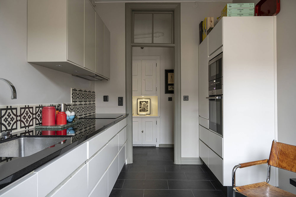 cuisine design blanche