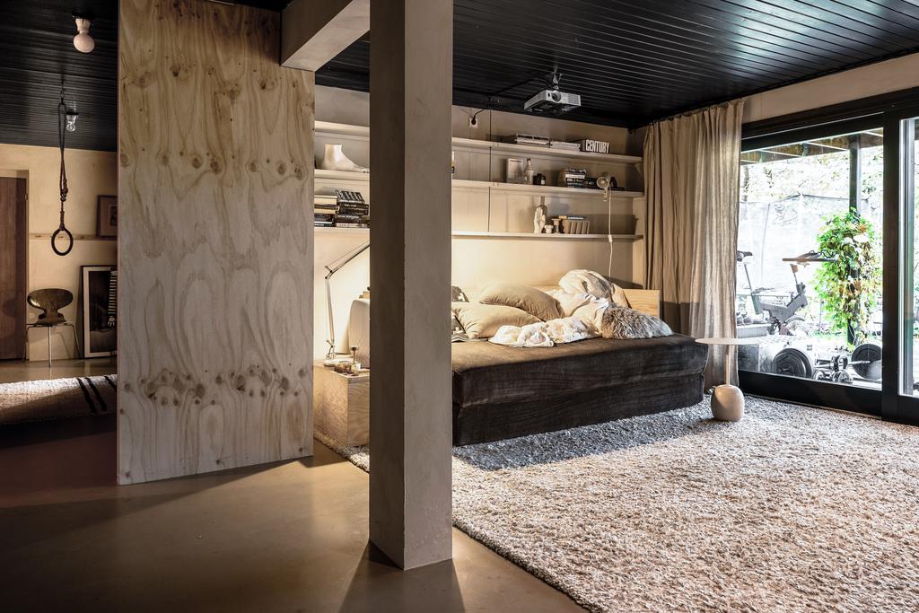 chambre maison en bois