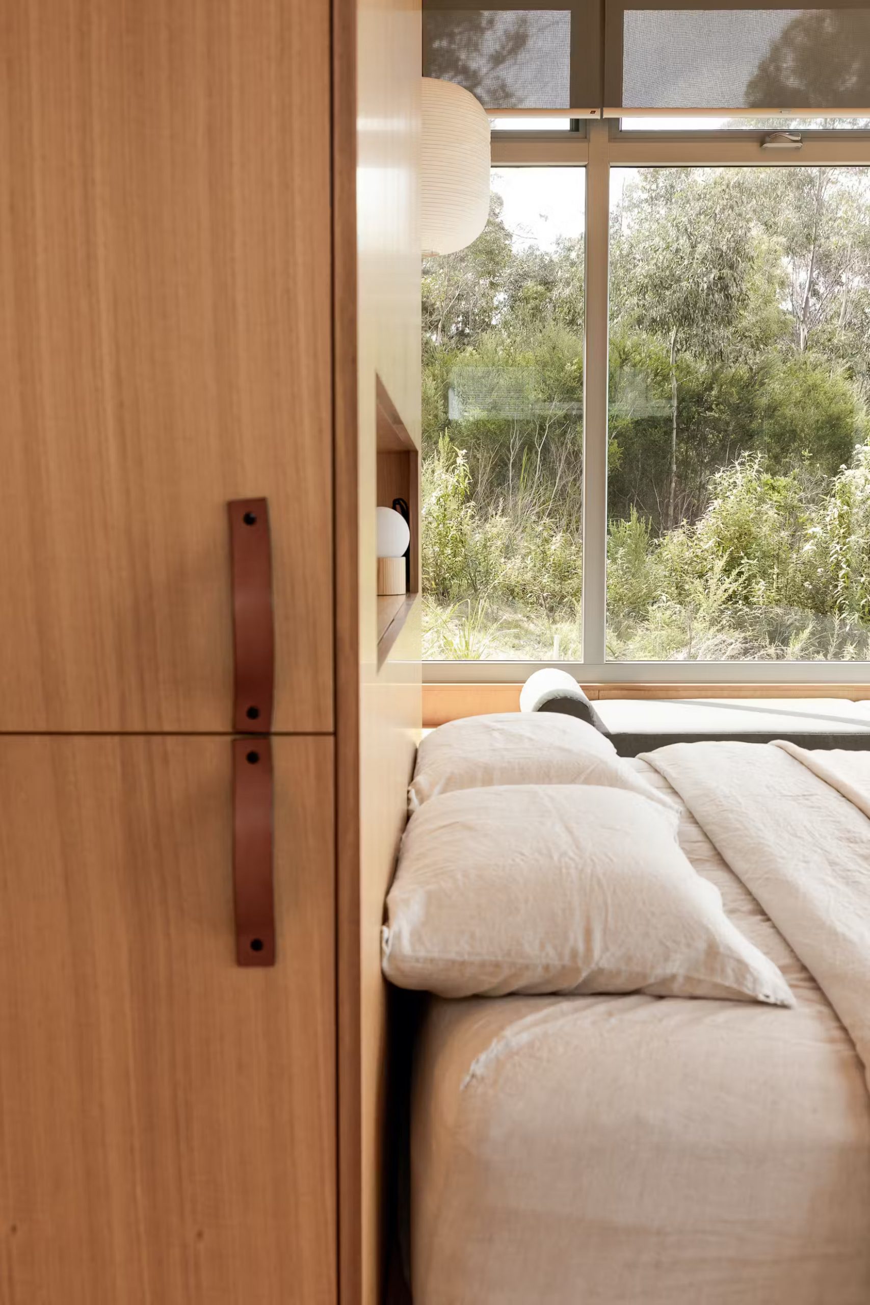 chambre maison architecte en bois