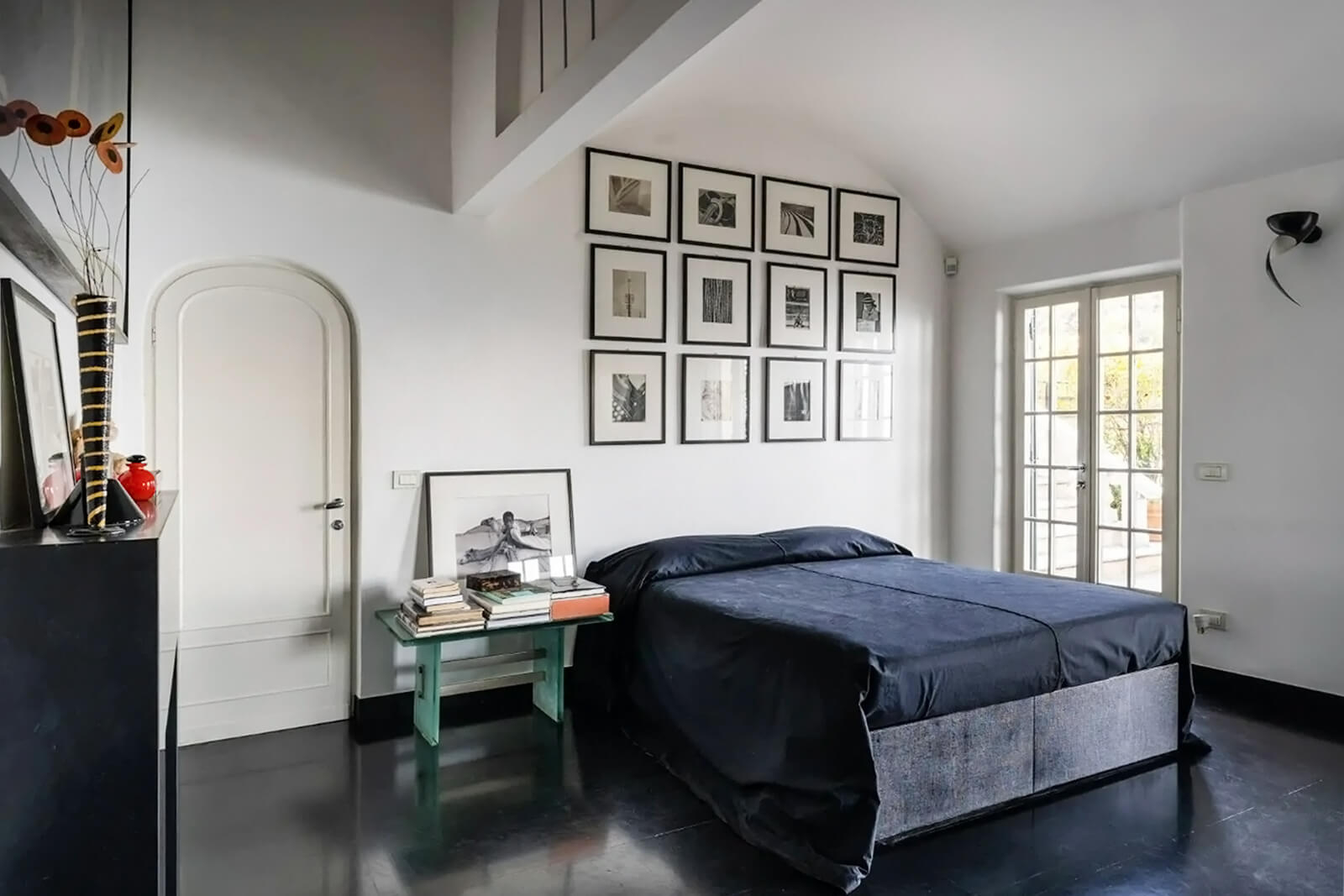 chambre noire et blanche décoration contemporaine chambre noire et blanche décoration contemporaine