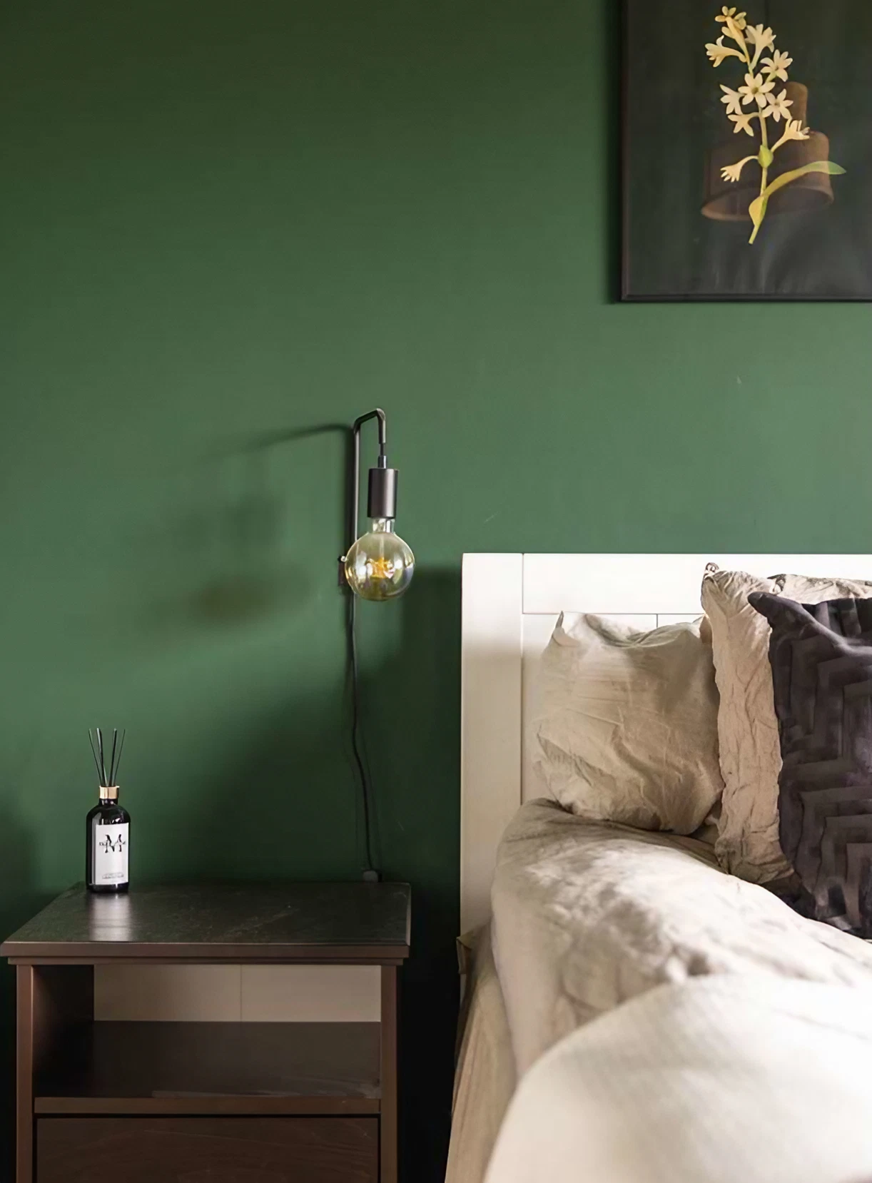 chambre vert sapin décoration scandinave chambre vert sapin décoration scandinave
