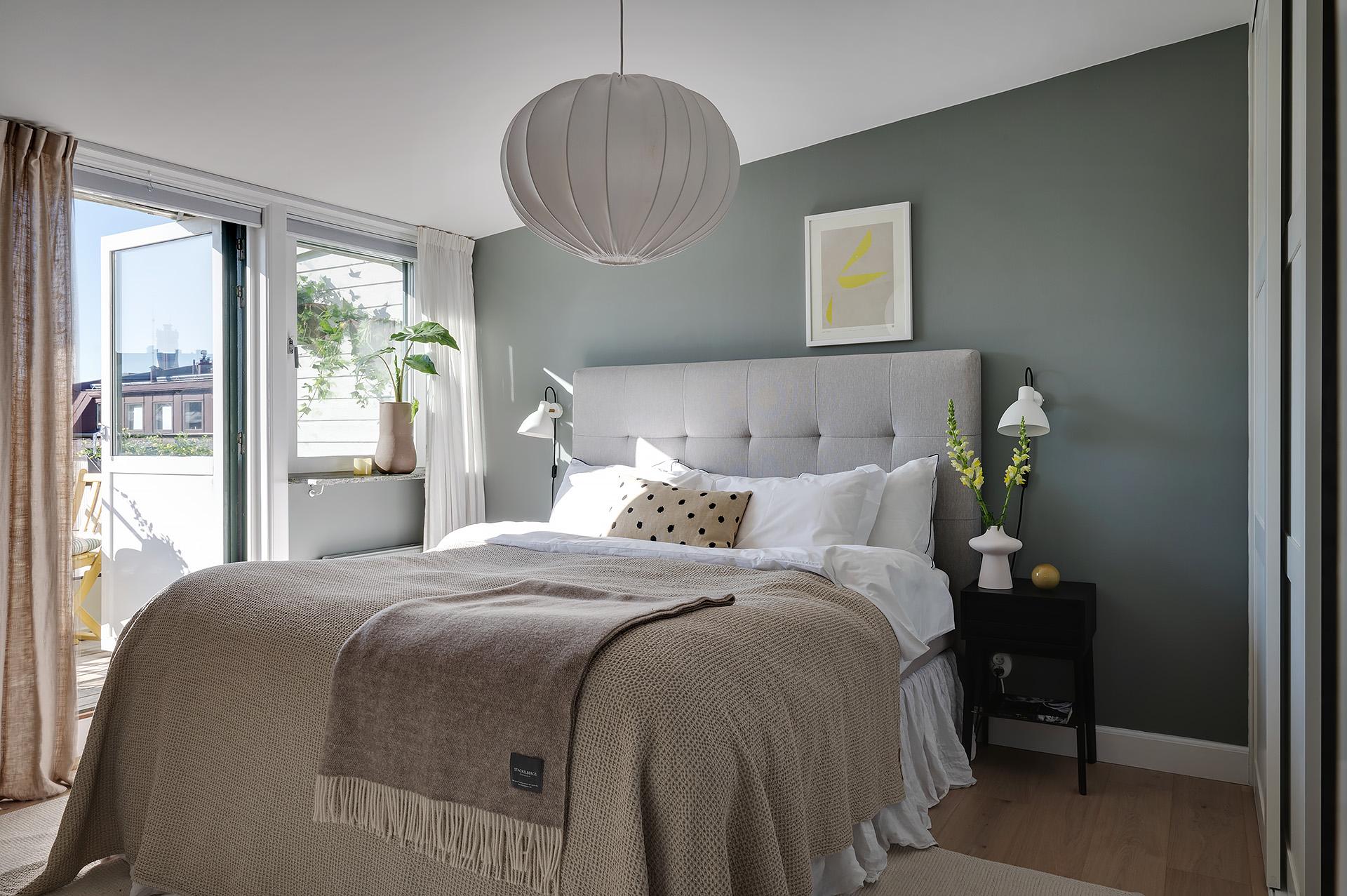 chambre décoration scandinave mur vert chambre décoration scandinave mur vert