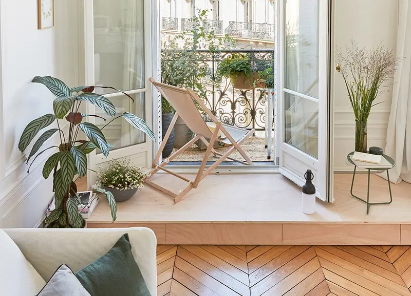 salon avec estrade pour balcon filant aménagé salon avec estrade pour balcon filant aménagé