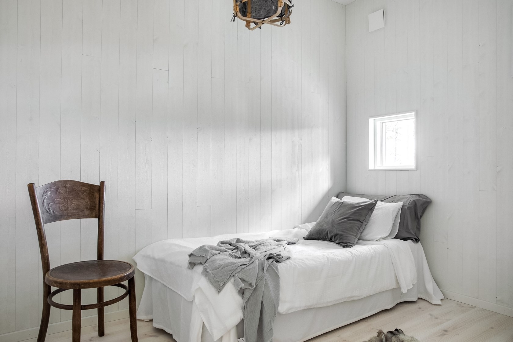 chambre maison en bois