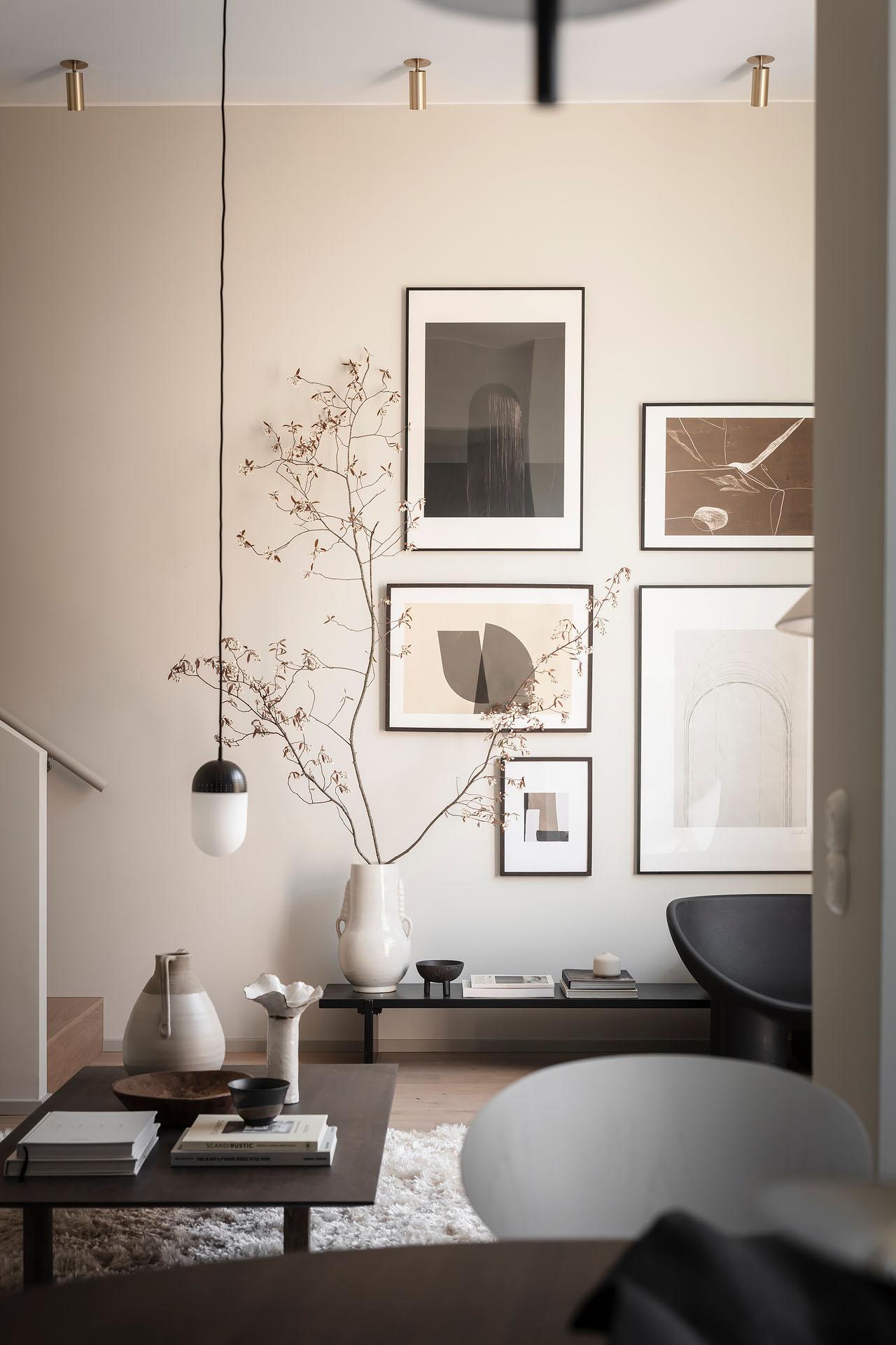 salon décoration beige
