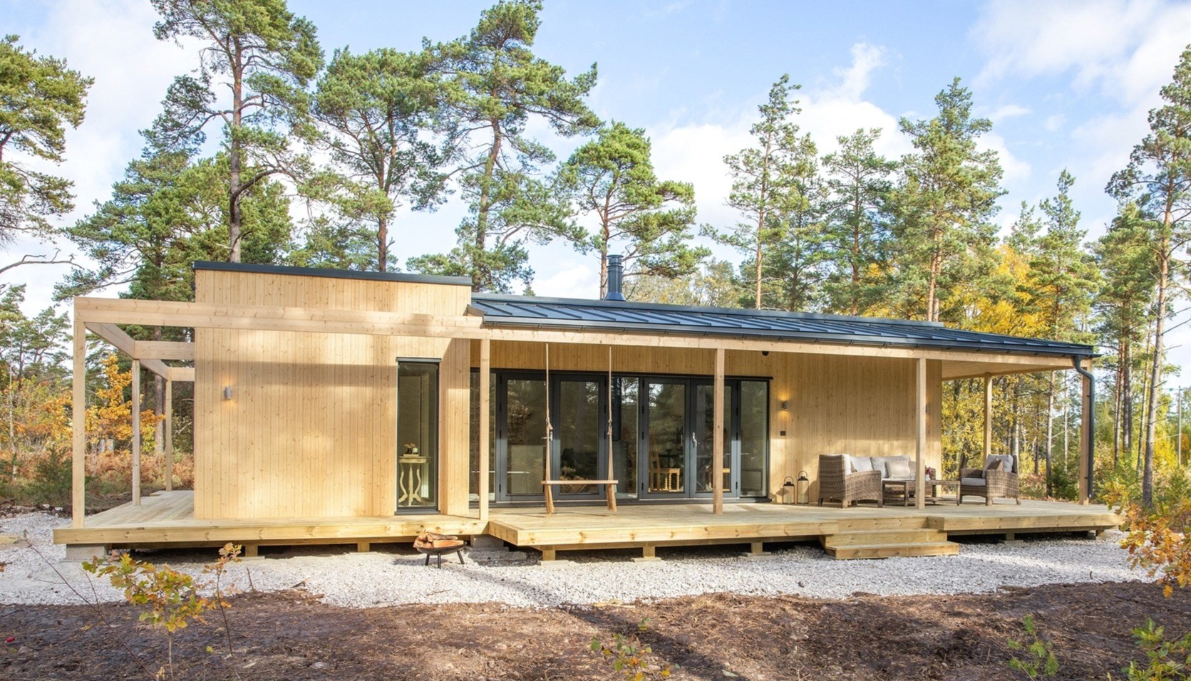 maison en bois