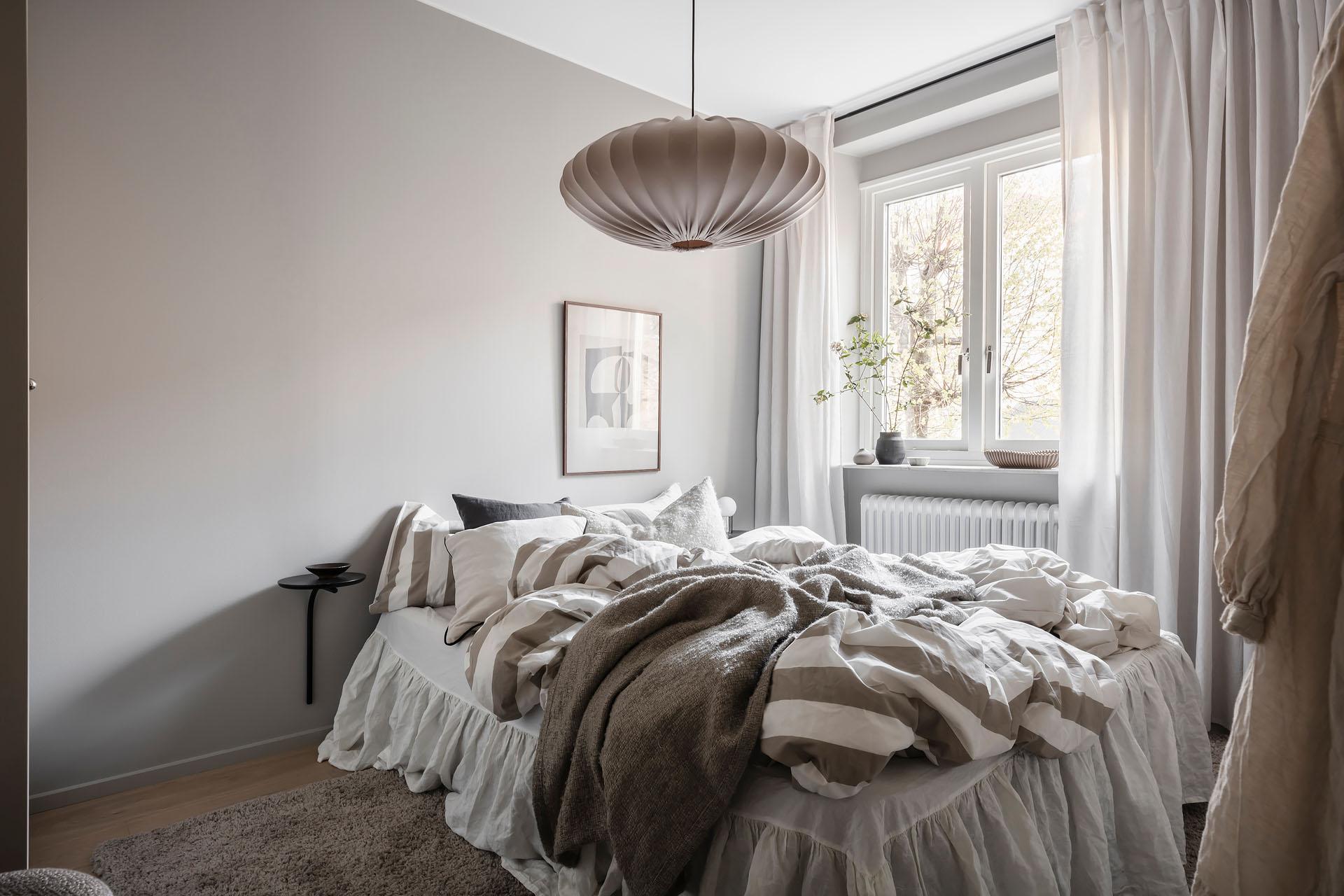 chambre décoration scandinave