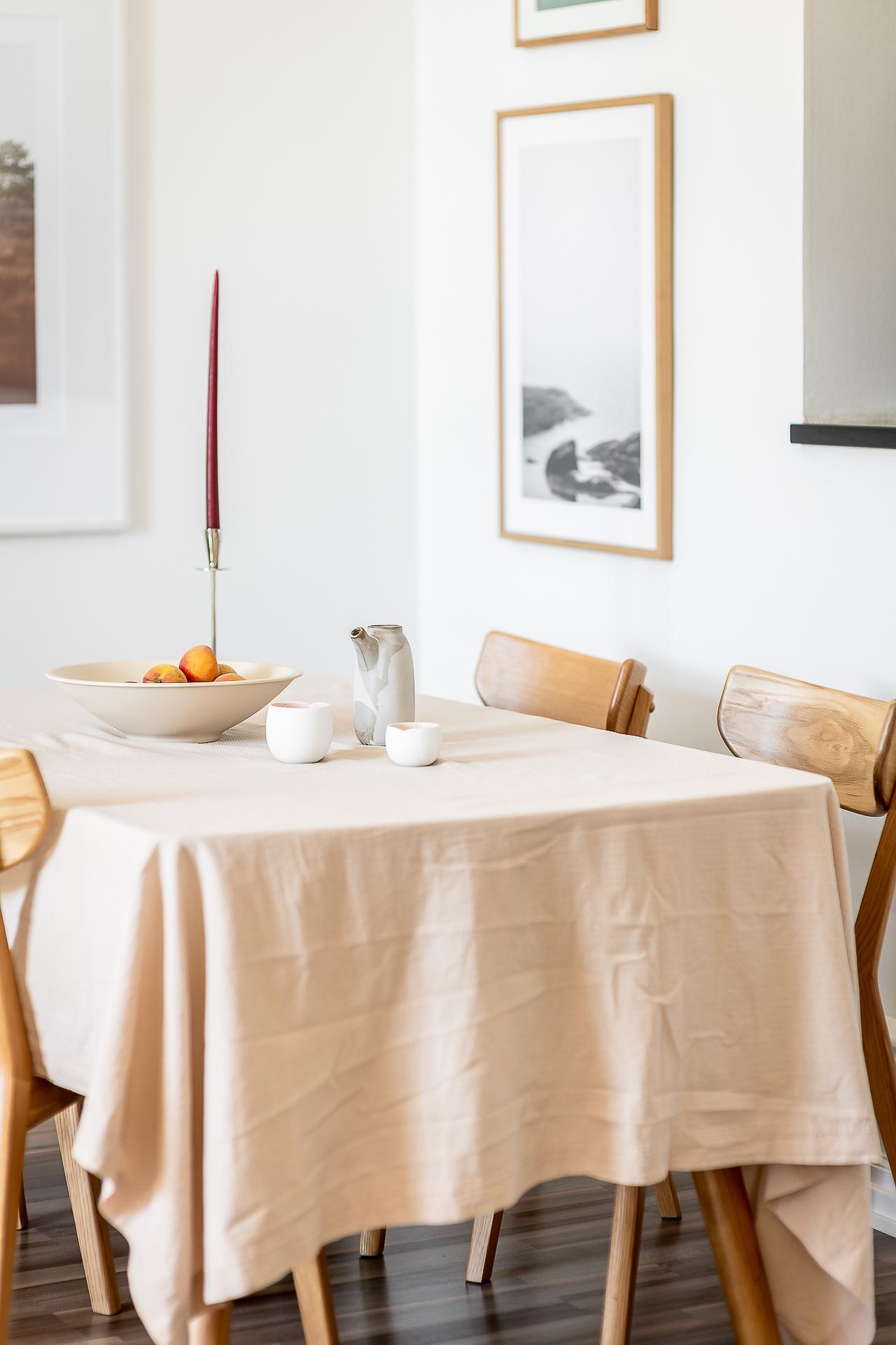 salle à manger nappe en coton