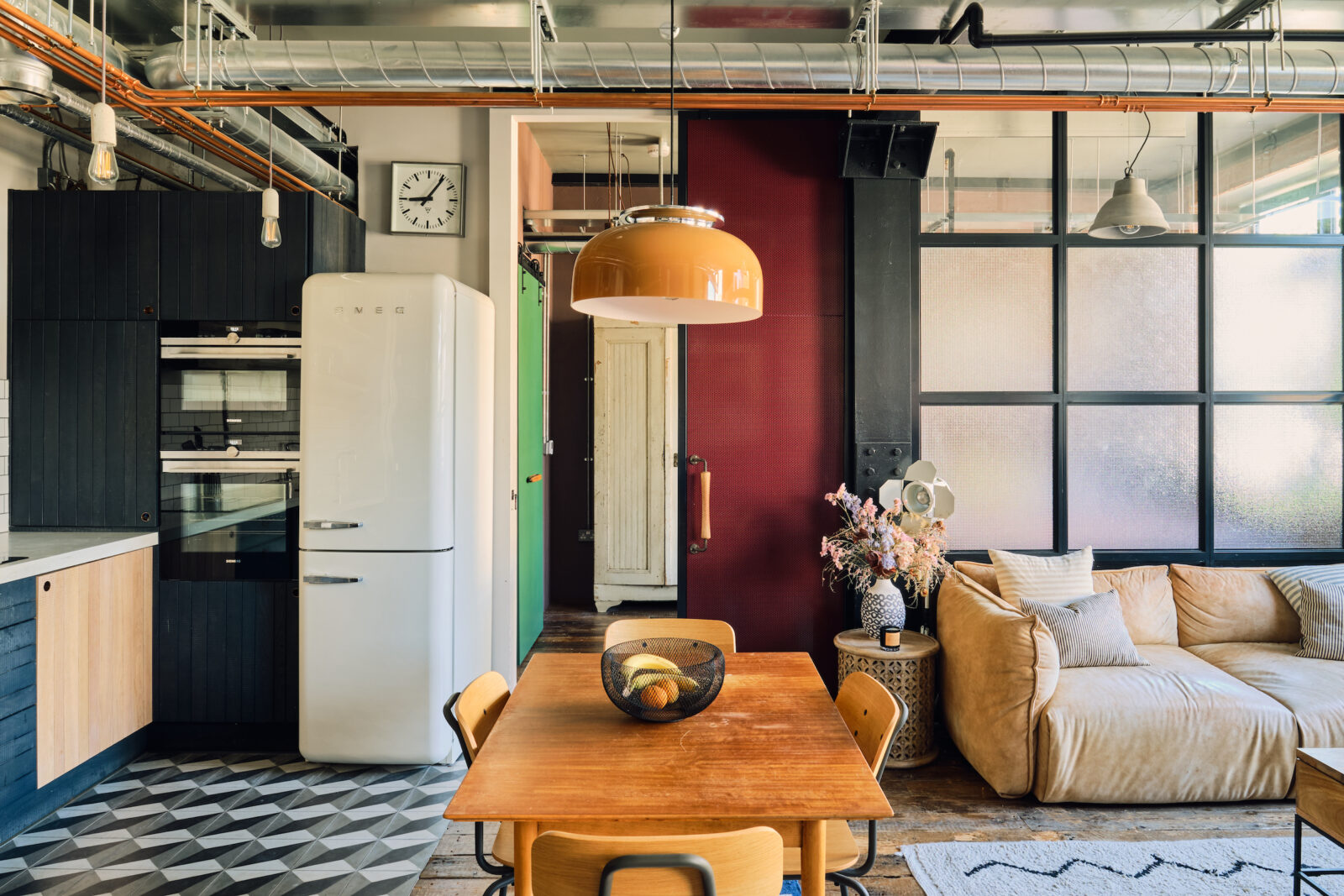 salon petit loft Londres