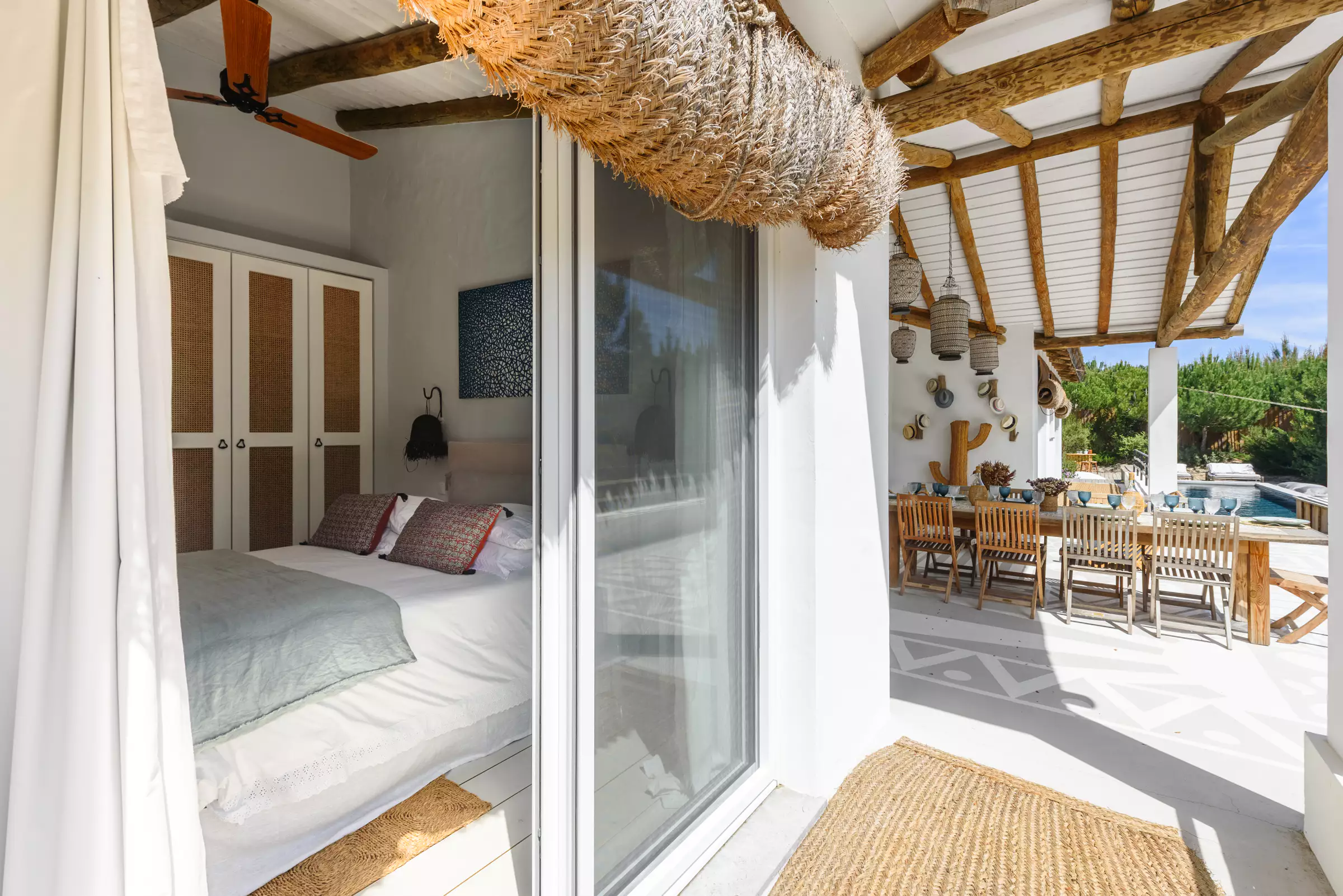 chambre avec terrasse décoration rustique chic chambre avec terrasse décoration rustique chic