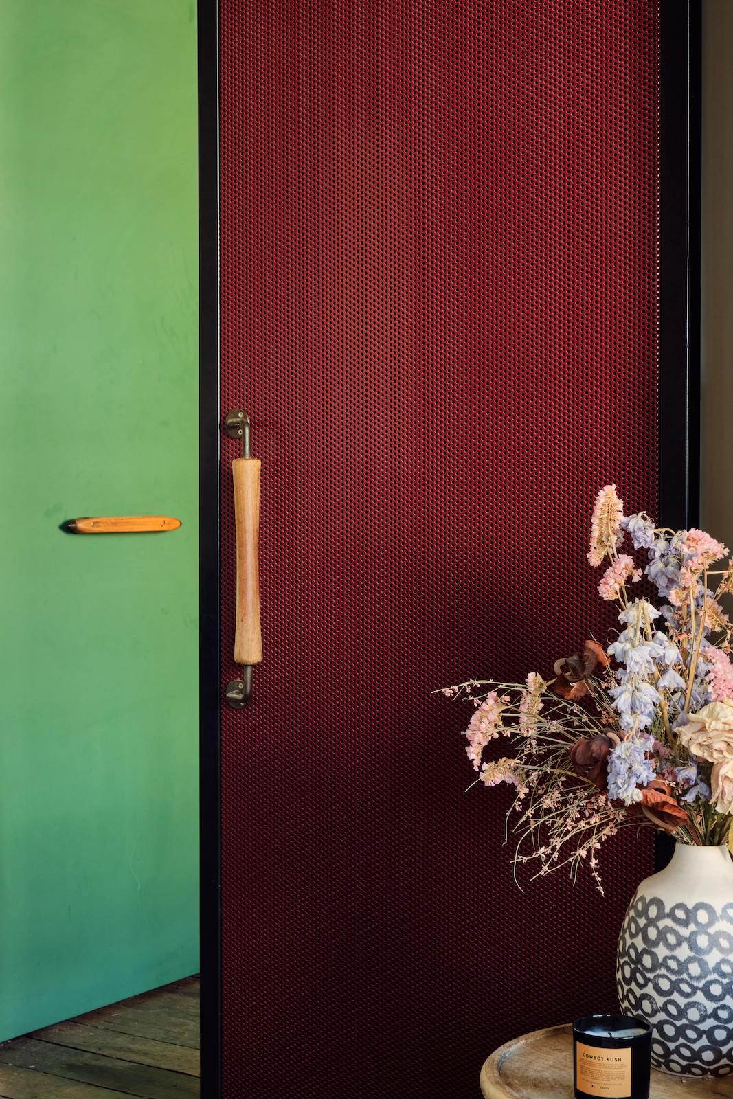 portes en couleur