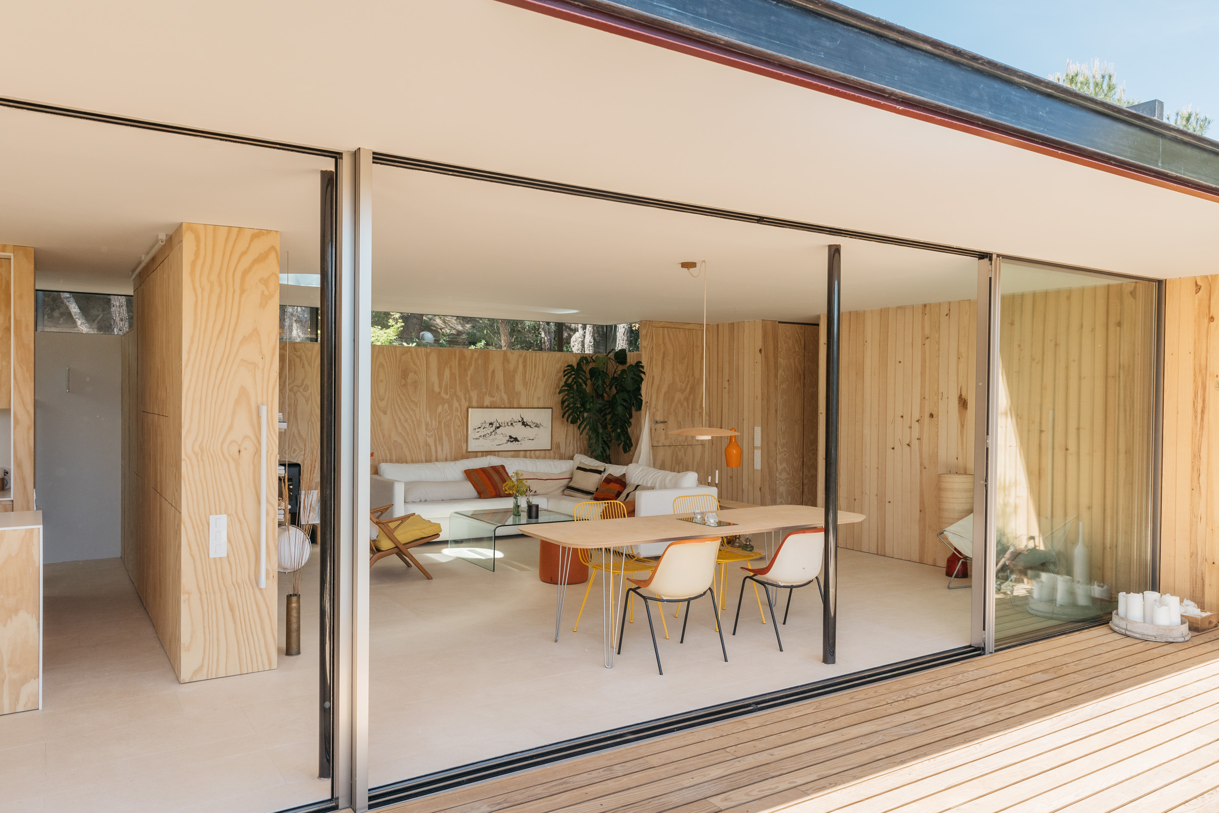 terrasse bois maison préfabriquée