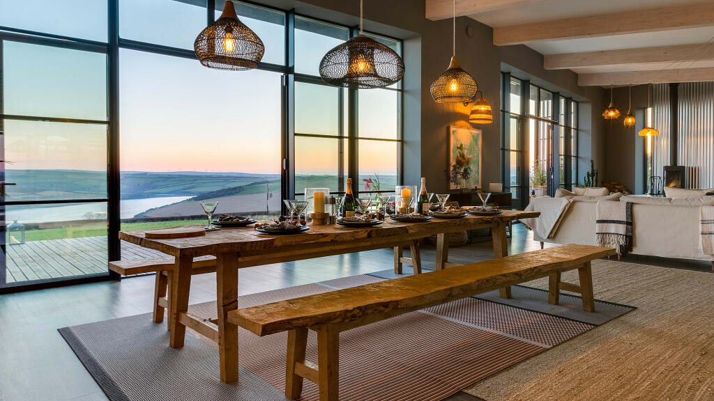 salle à manger vue mer maison contemporaine salle à manger vue mer maison contemporaine