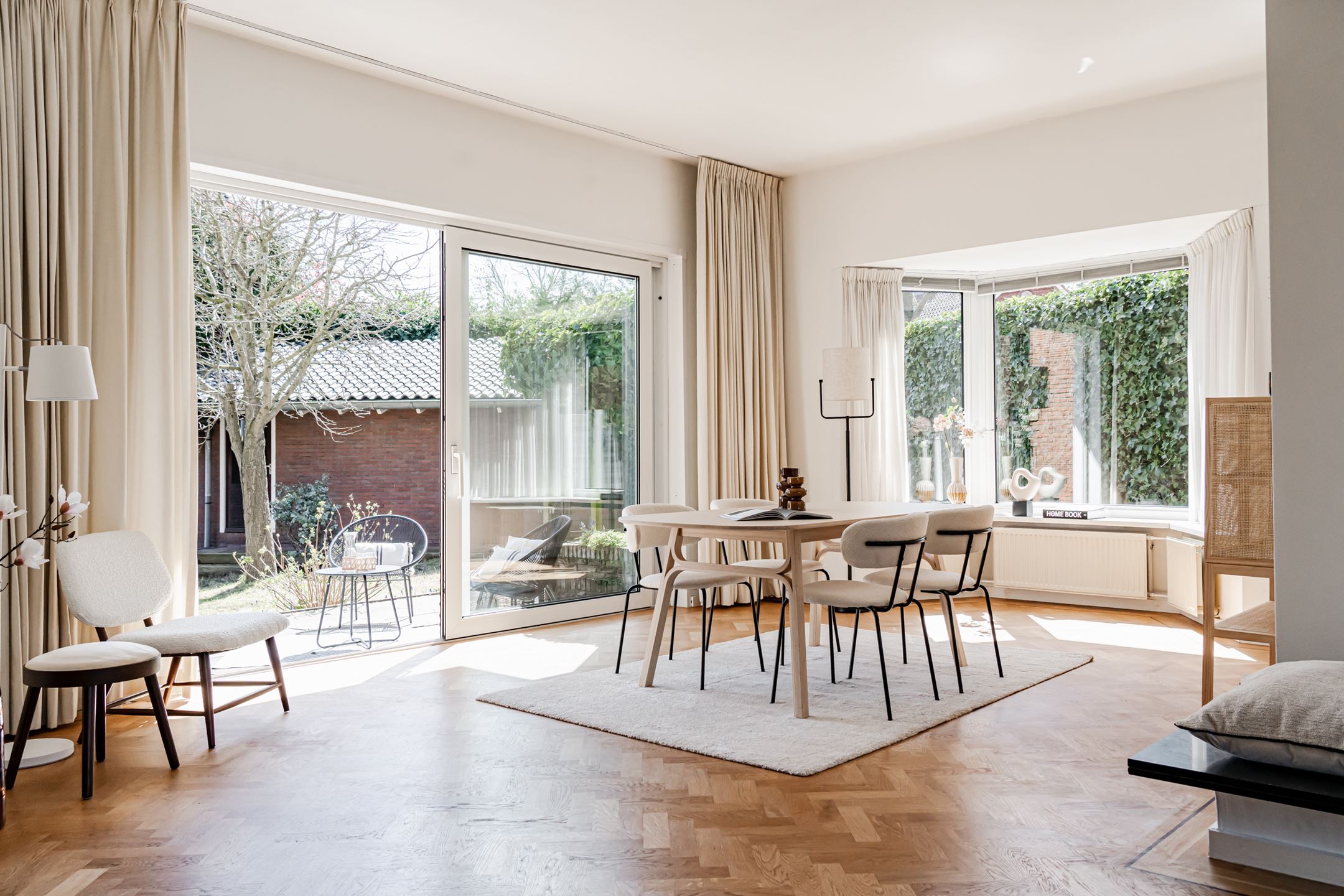 salle à manger décoration naturelle