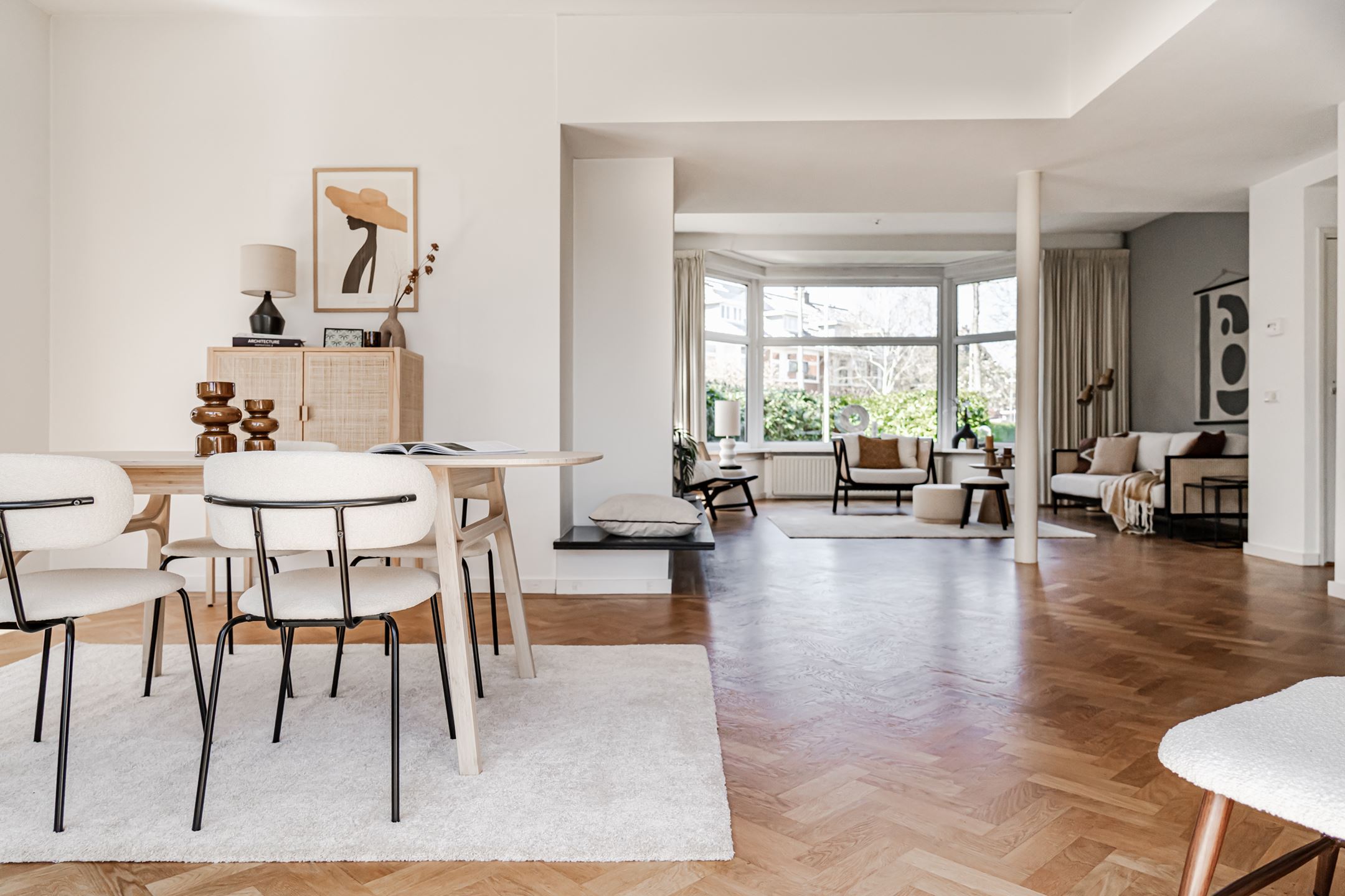 salle à manger décoration naturelle