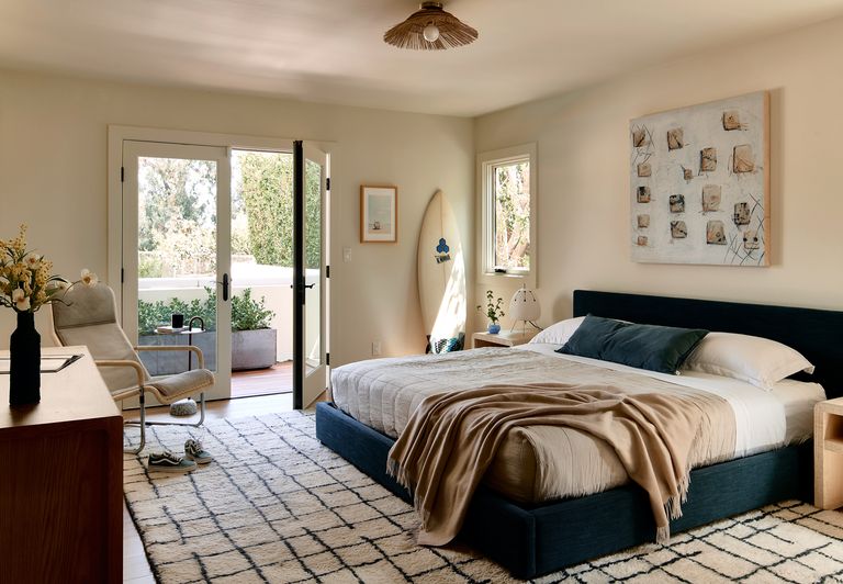 chambre décoration aux tons de terre