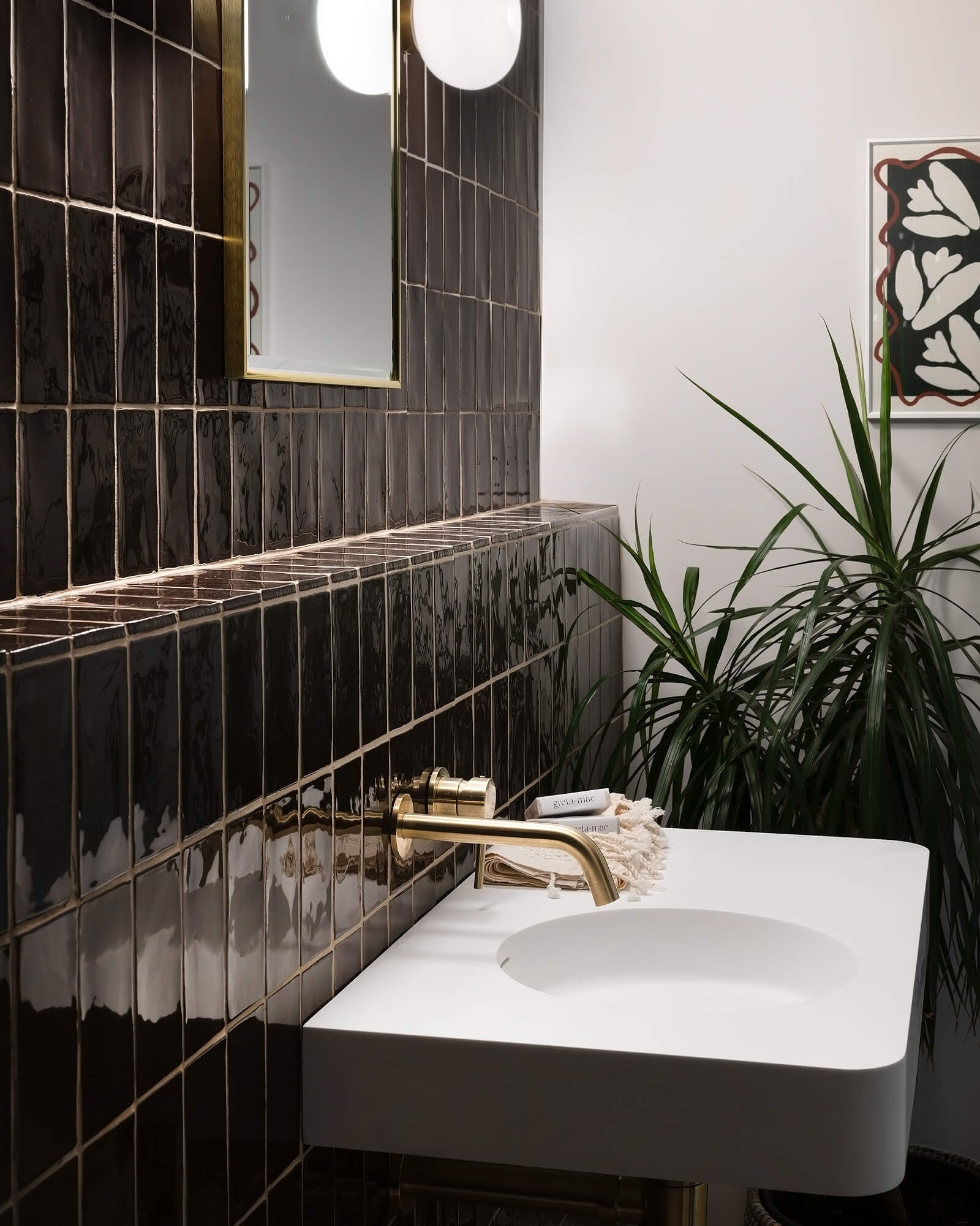 salle de bain design carrelage marron maison en bois salle de bain design carrelage marron maison en bois