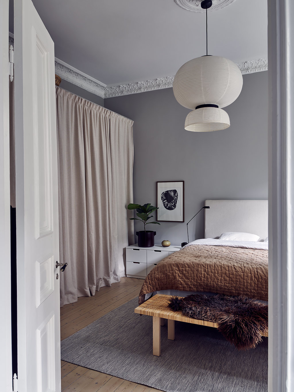 chambre décoration grise et scandinave chambre décoration grise et scandinave