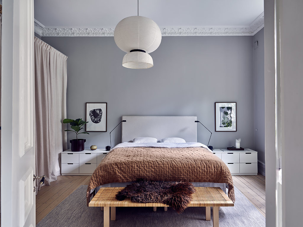 chambre décoration grise et scandinave chambre décoration grise et scandinave