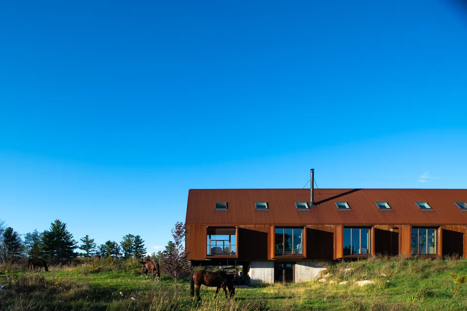 maison contemporaine acier corten maison contemporaine acier corten