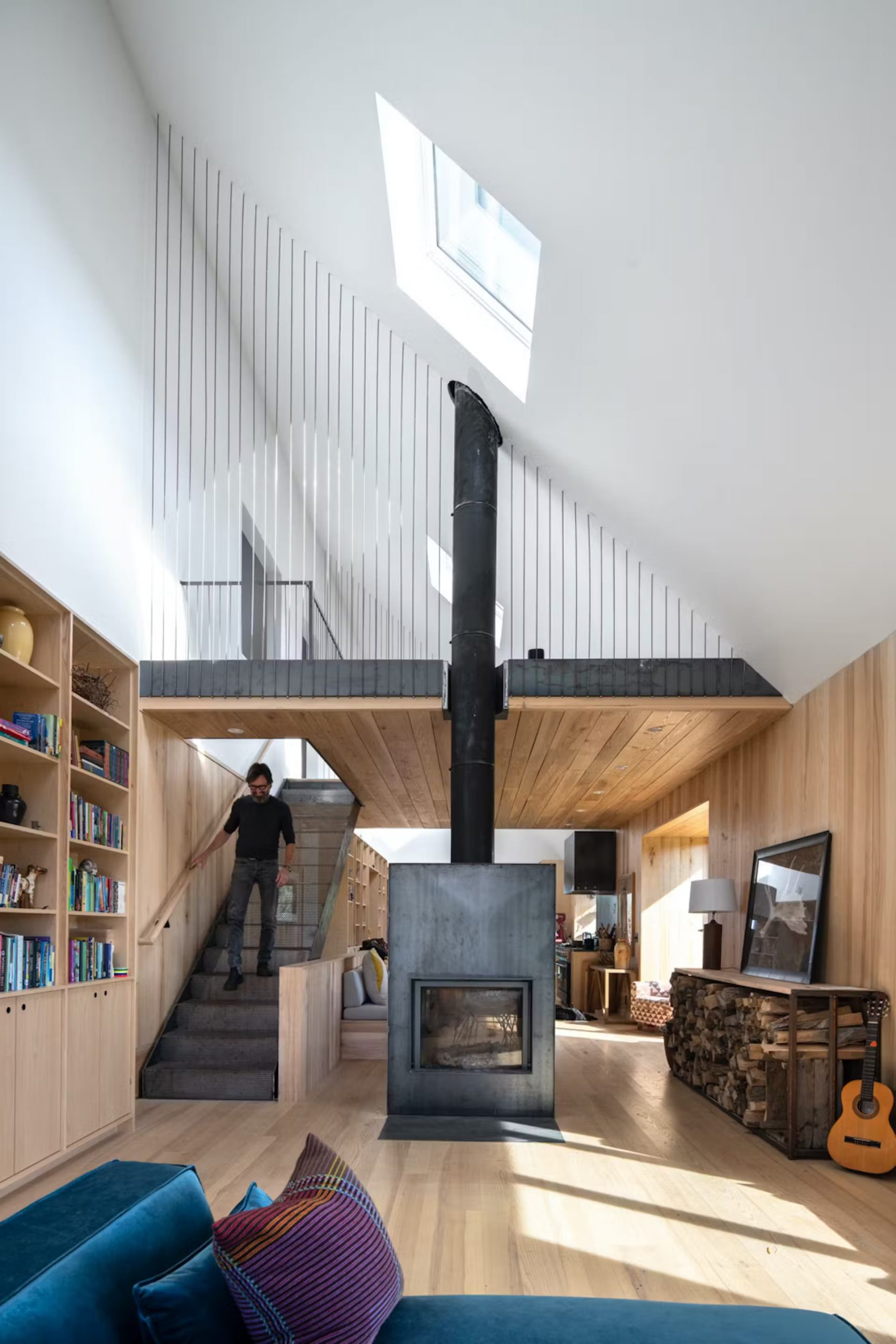 salon avec cheminée maison contemporaine salon avec cheminée maison contemporaine