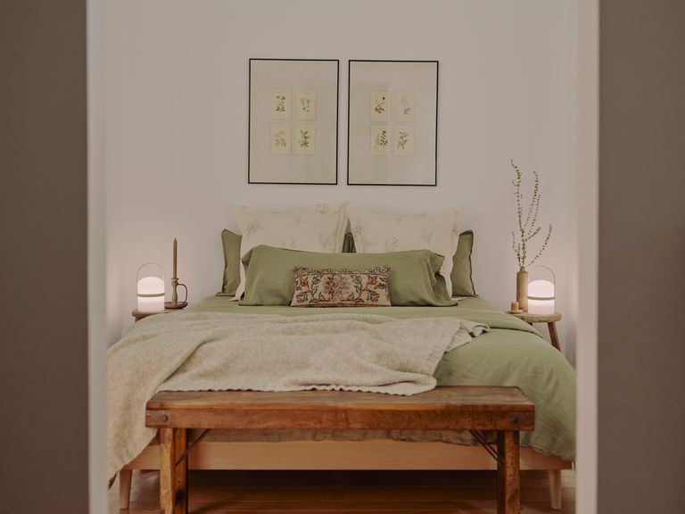 chambre décoration vintage