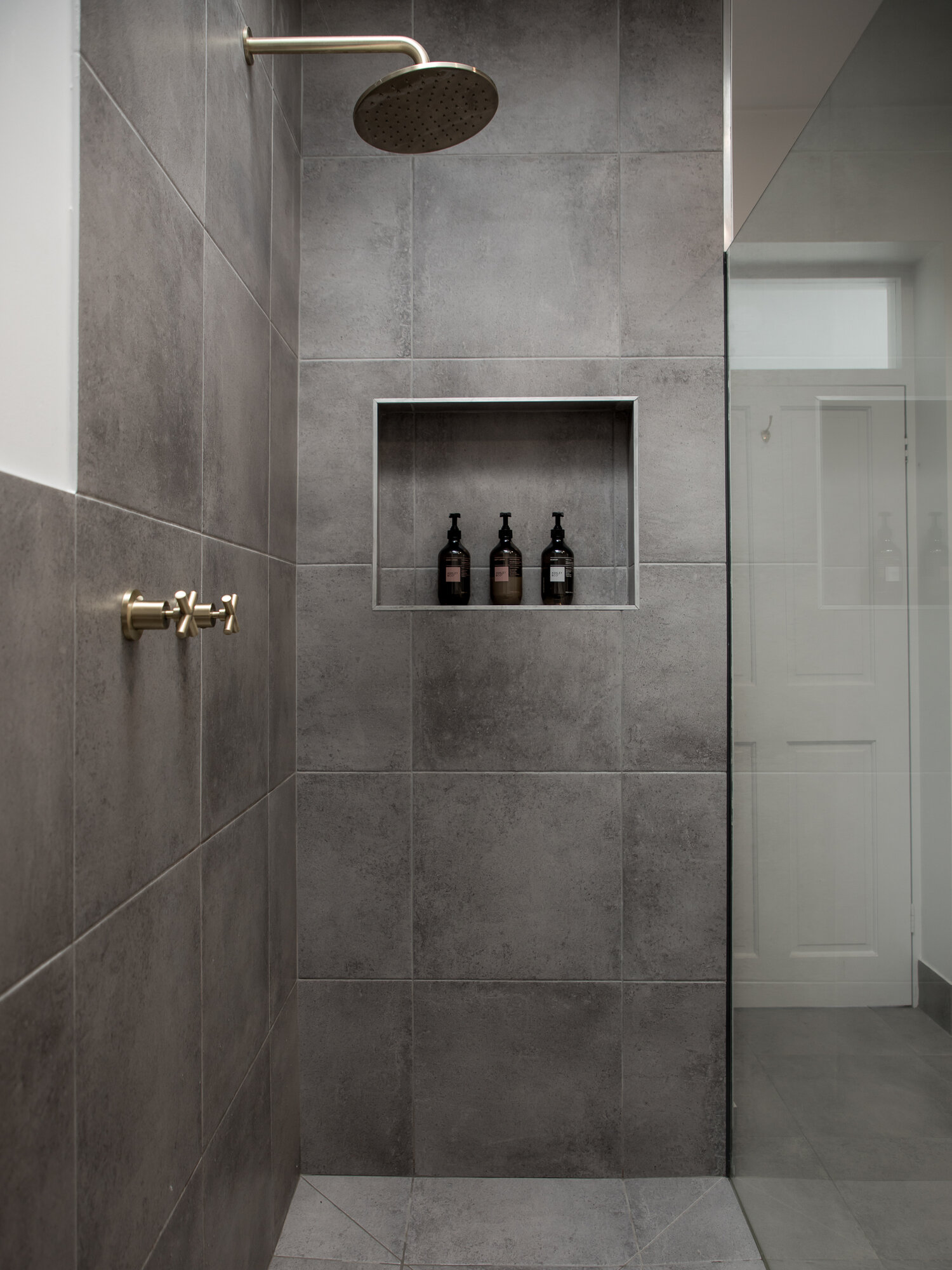salle de bain grise salle de bain grise