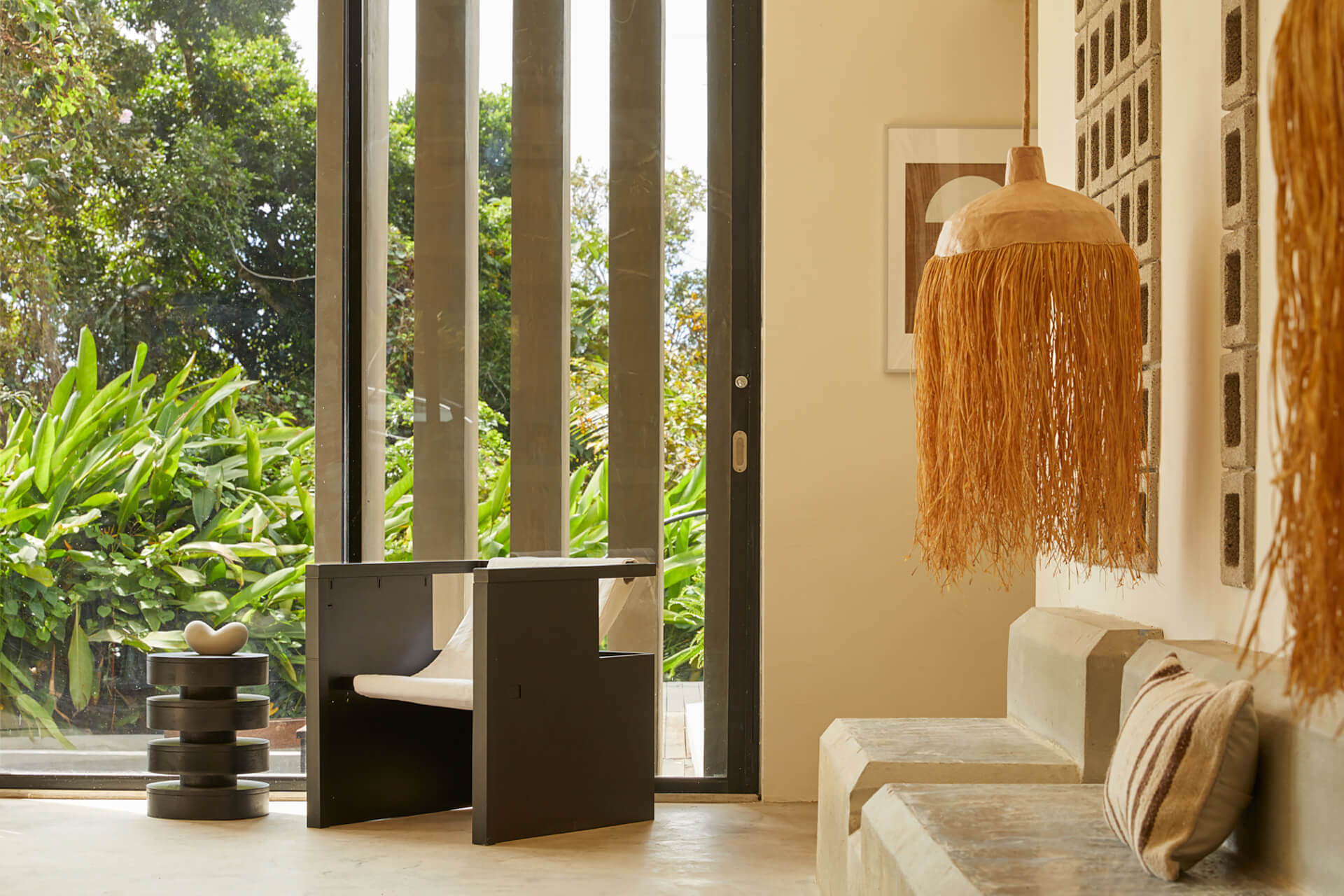 salon design maison contemporaine