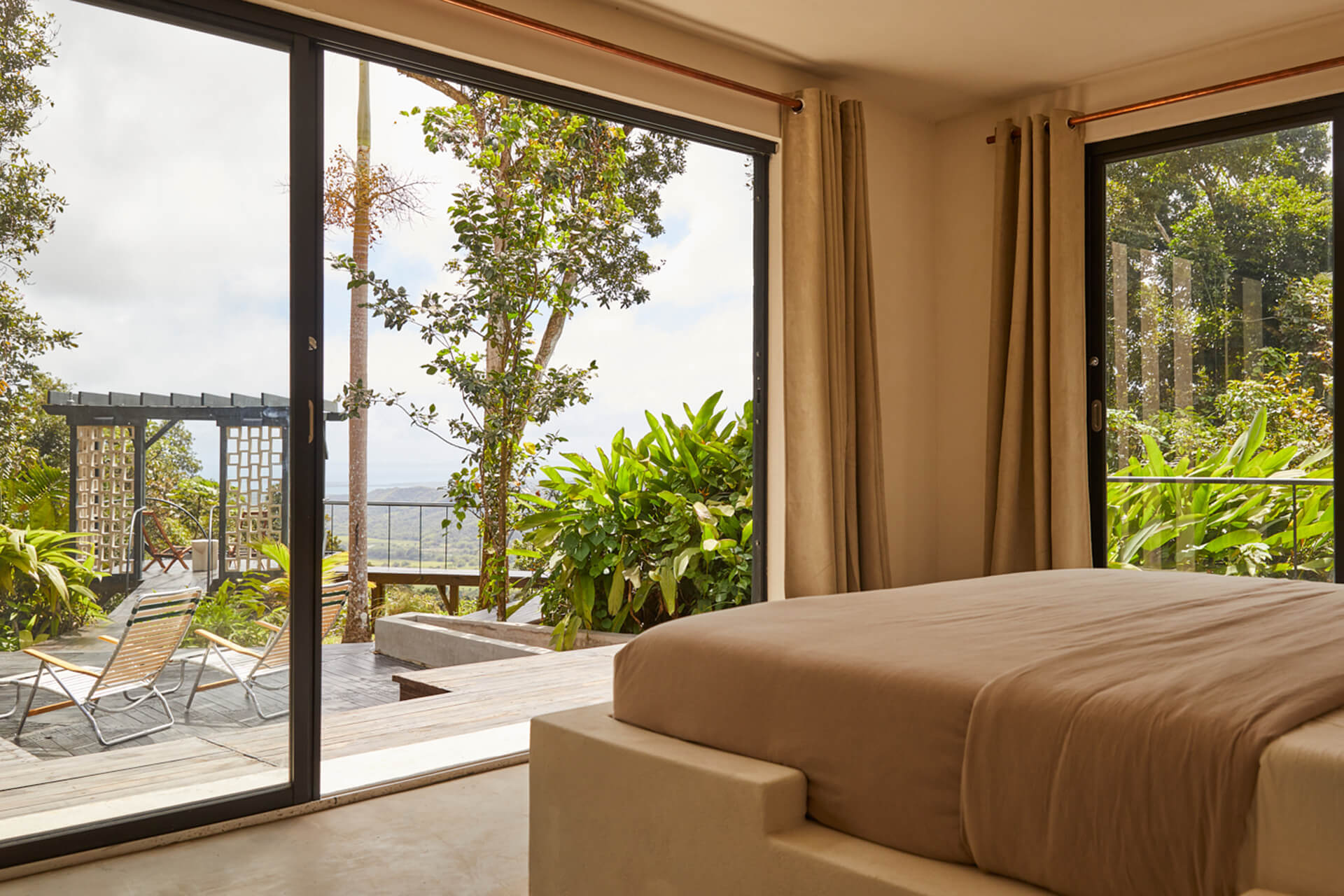 chambre maison contemporaine