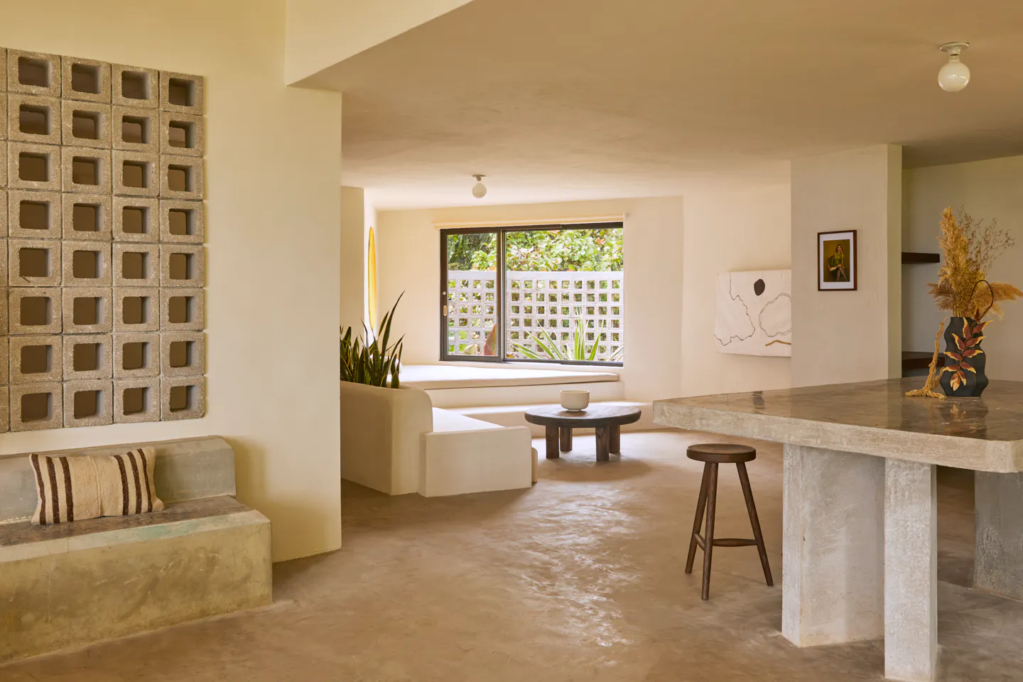 salon design maison contemporaine