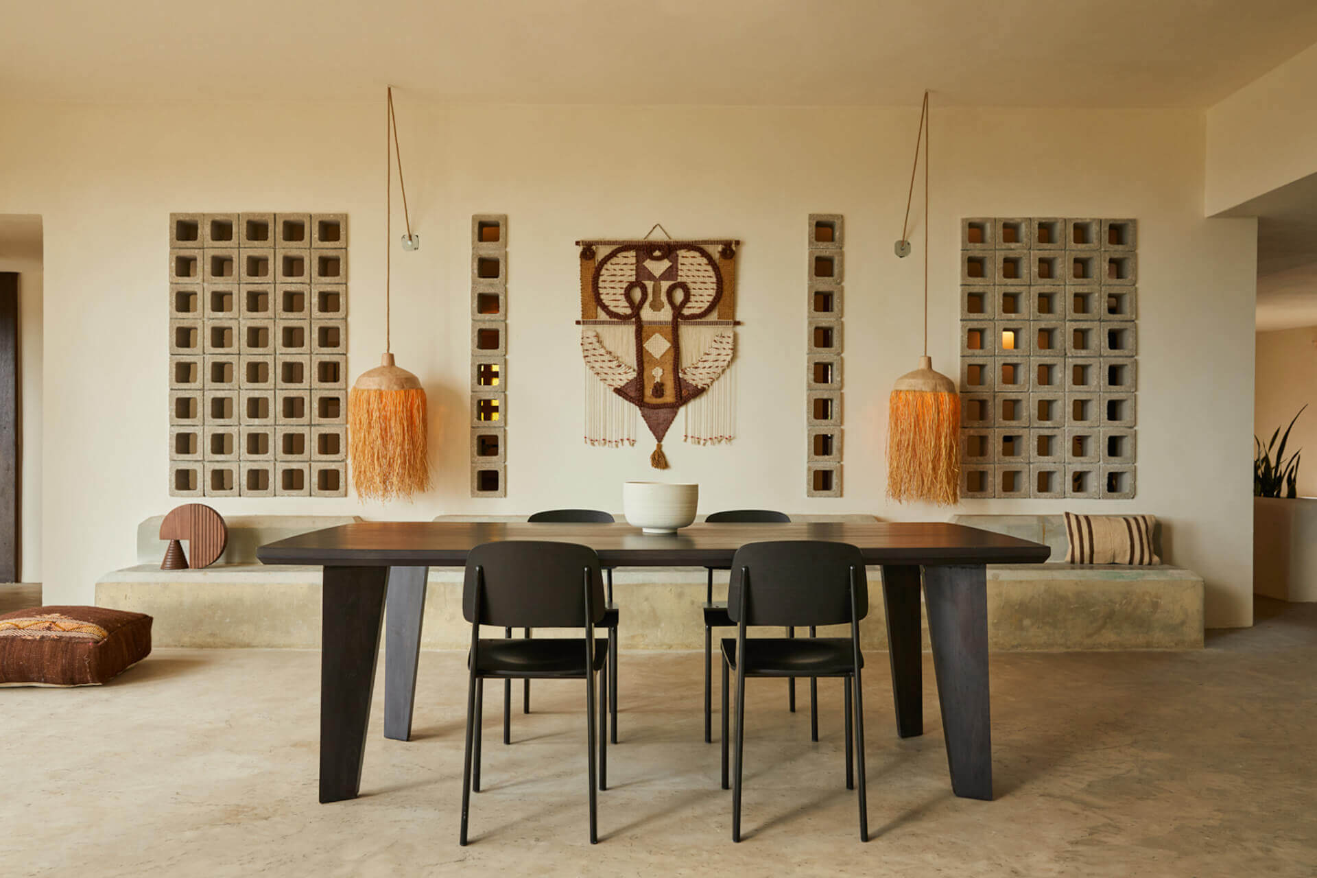 salon design maison contemporaine