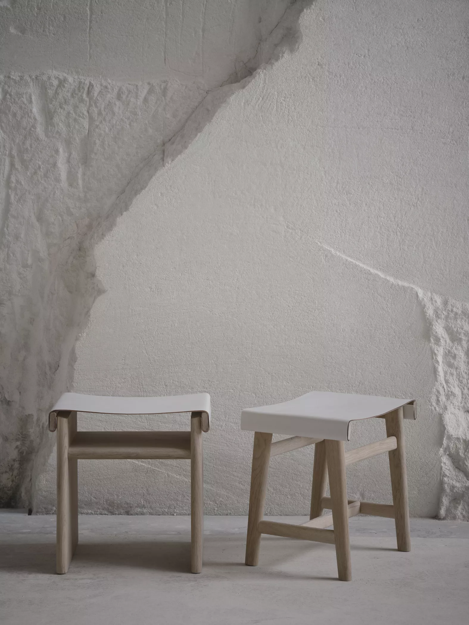 tabouret cuir nouvelle collaboration Zara Home 2023 avec Vincent Van Duysen