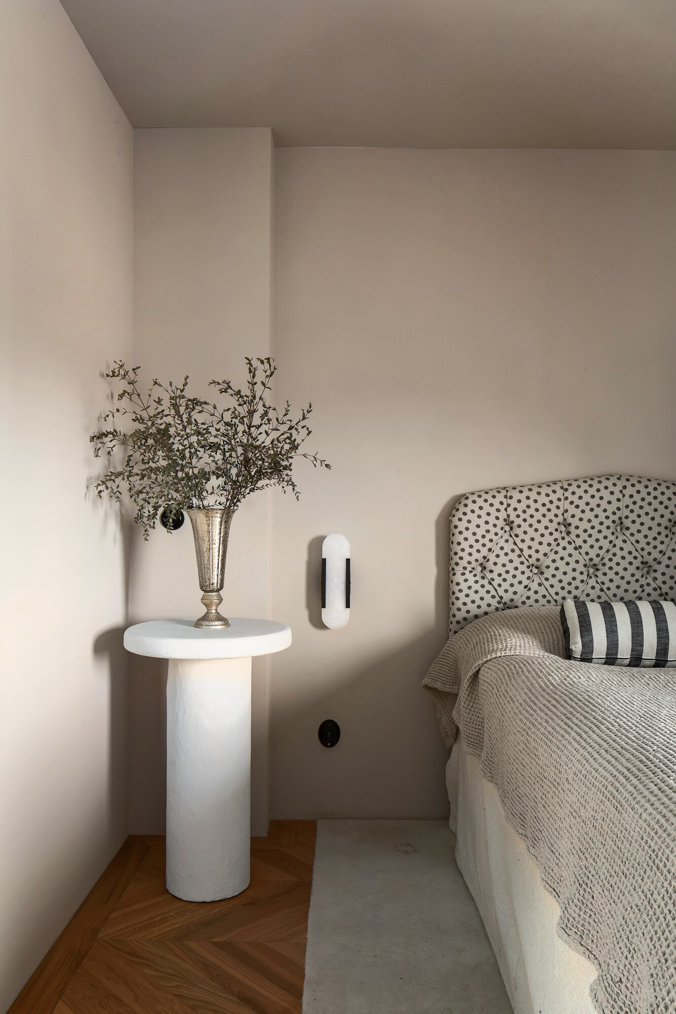 chambre décoration beige