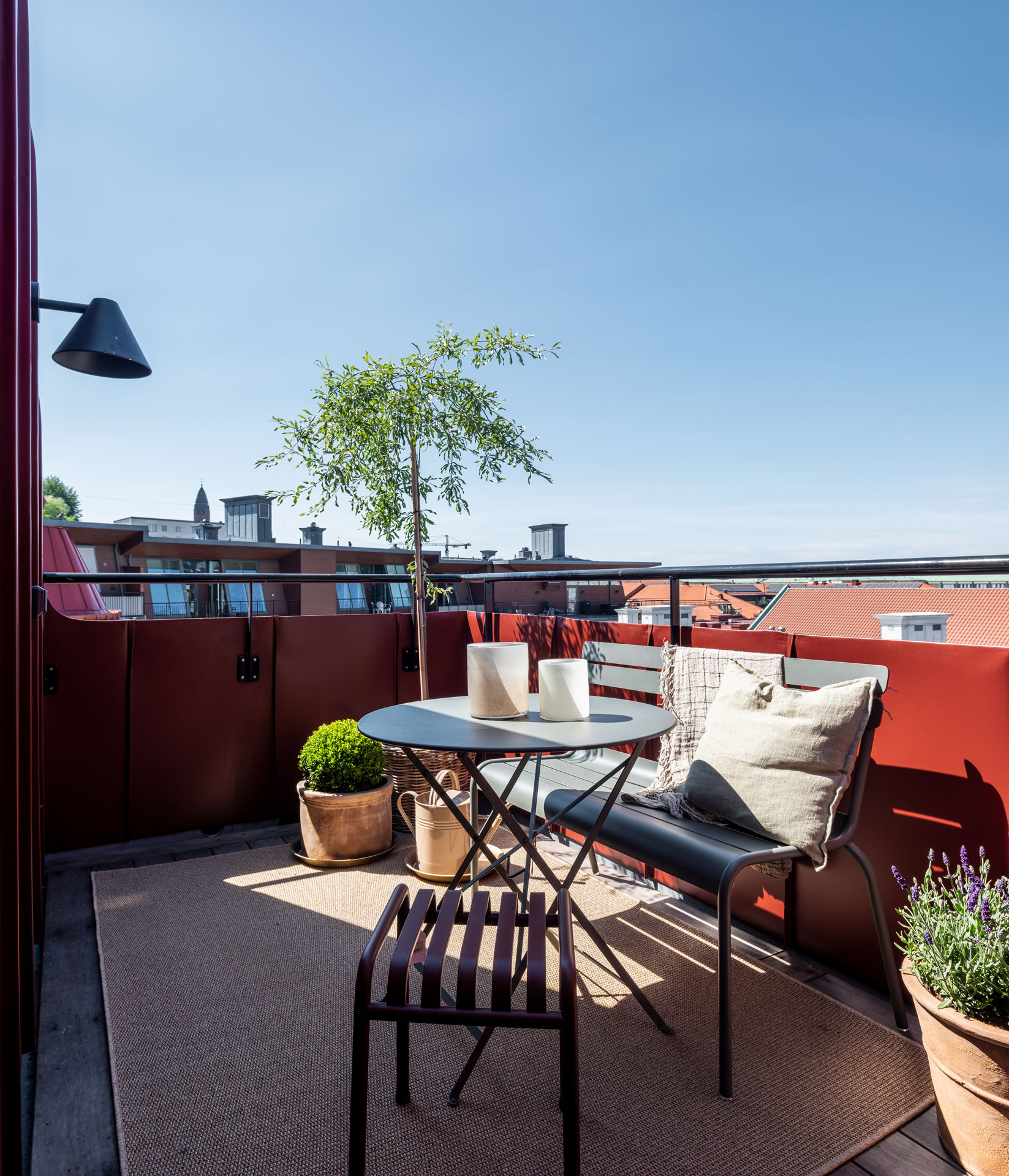 terrasse appartement au dernier étage