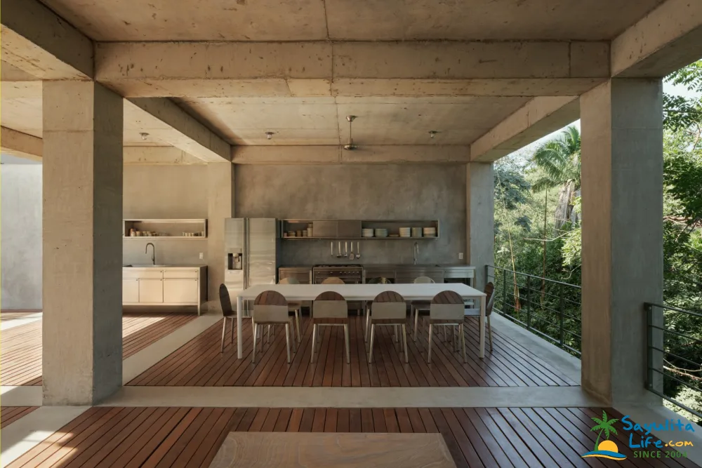 terrasse avec cuisine maison architecte béton terrasse avec cuisine maison architecte béton