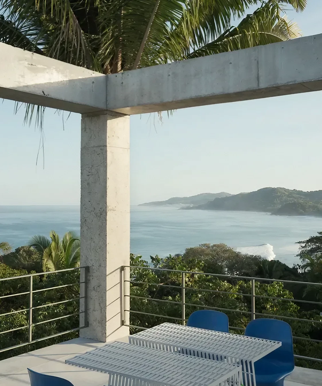 terrasse vue mer maison architecte béton terrasse vue mer maison architecte béton