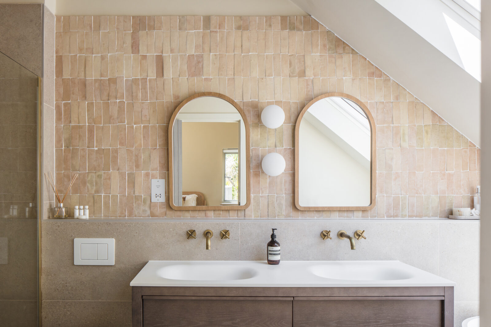 salle de bain avec zelliges décoration naturelle salle de bain avec zelliges décoration naturelle