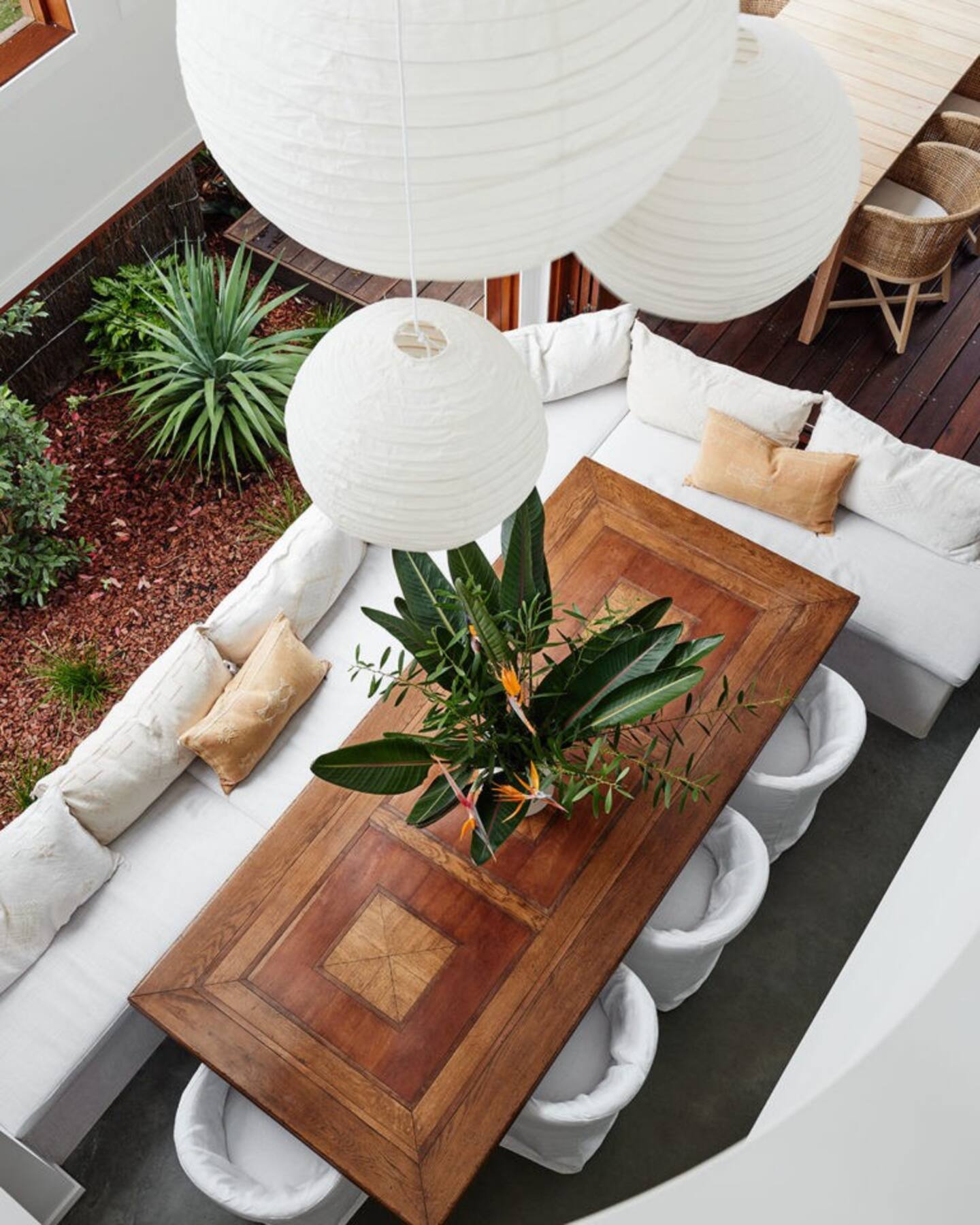 salle à manger décoration contemporaine