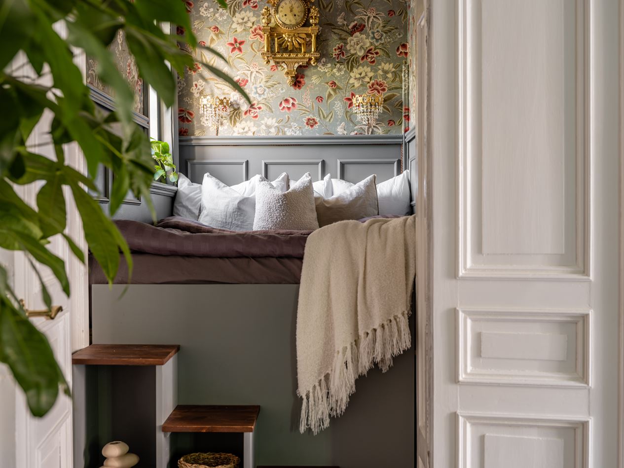 petite chambre avec podium décoration vintage petite chambre avec podium décoration vintage